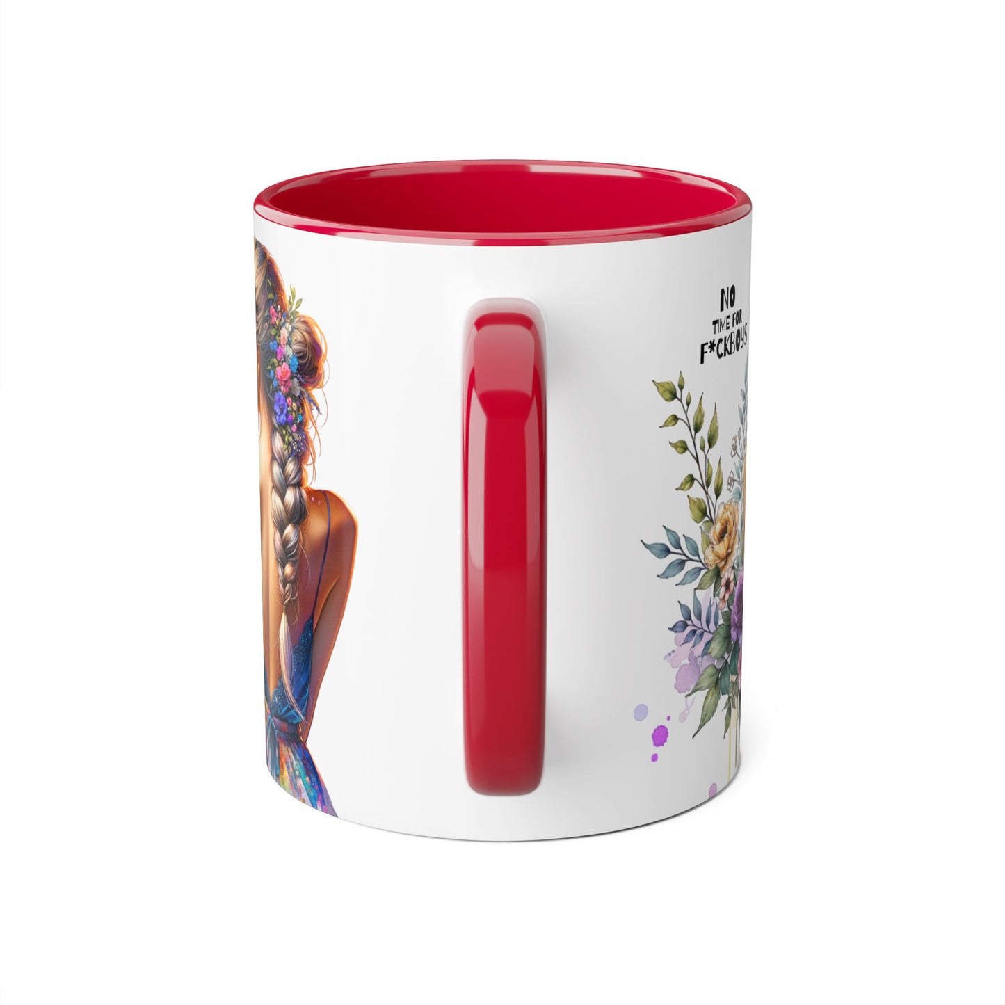 Funny Accent Mug - No Time For F*boys 11oz