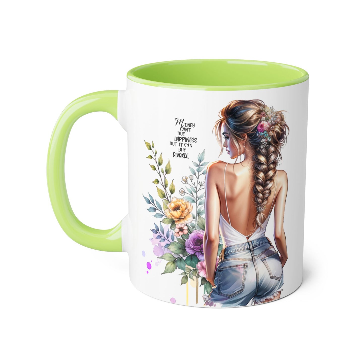 Mug - Money Can't Buy Happiness But It Can Buy Divorce Humoristic