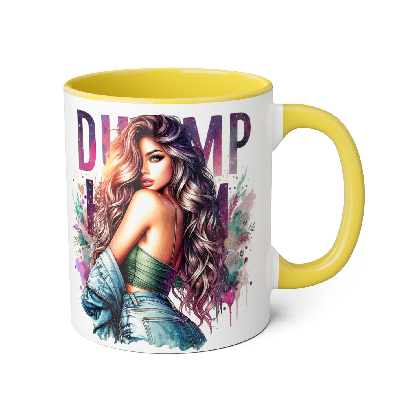 Dump Him Funny Accent Mug 11oz