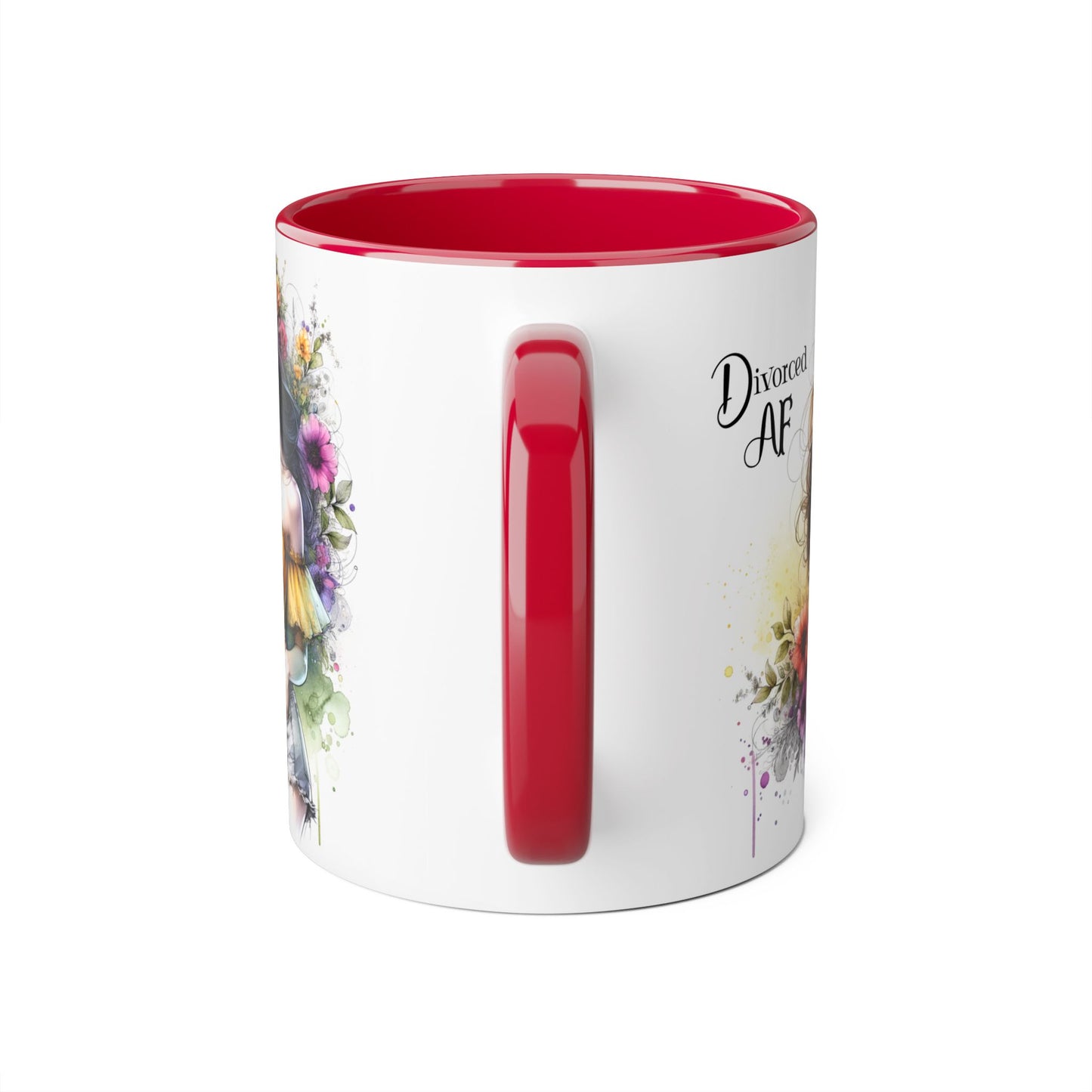 Mug - Divorced AF 11oz Accent Mug
