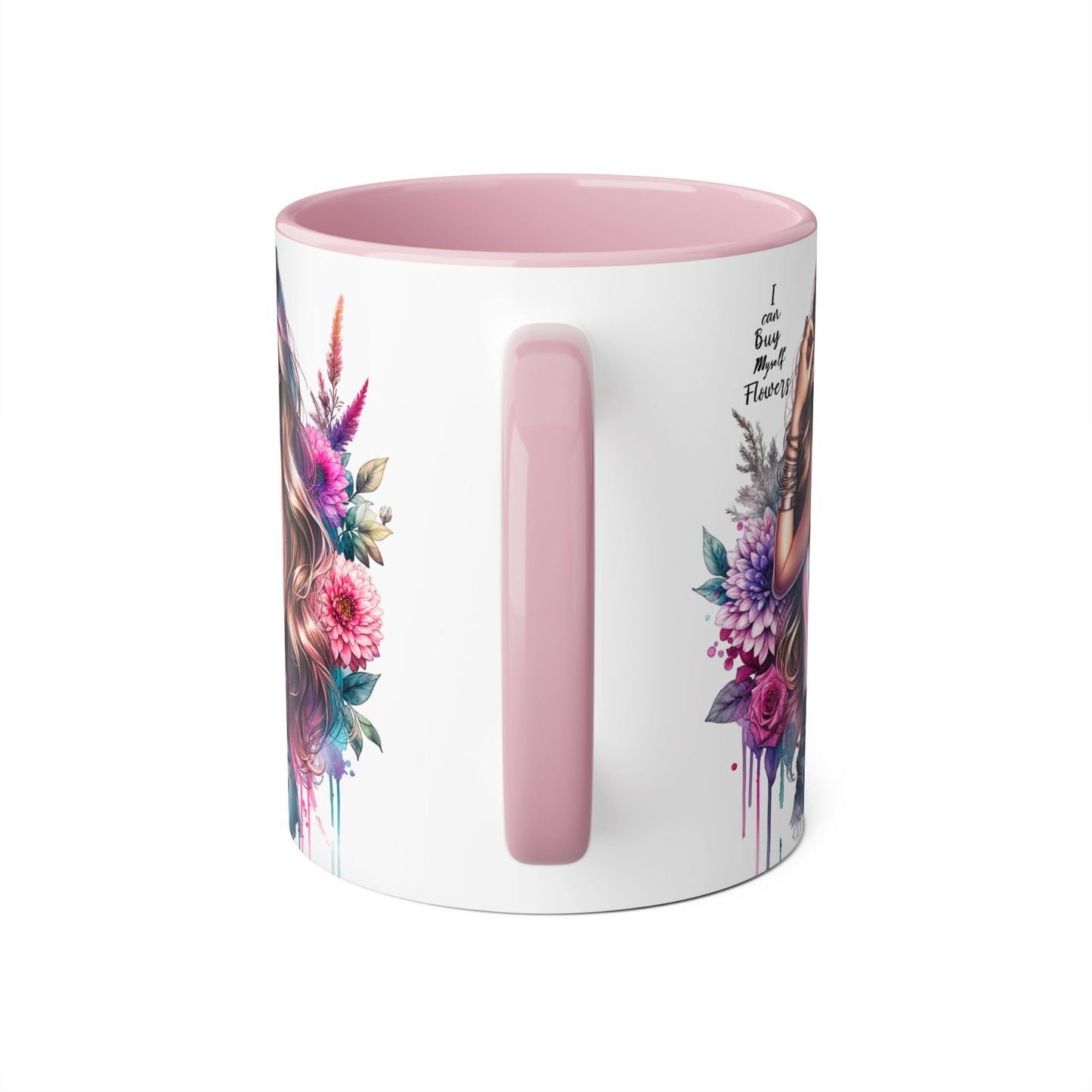 I Can Buy Myself Flowers Bohemian Flower Mug | I’m Busy Being Fabulous Coffee Cup, Floral Mug, Gift for Flower Lovers, Home Decor, Coffee Lover's Essential