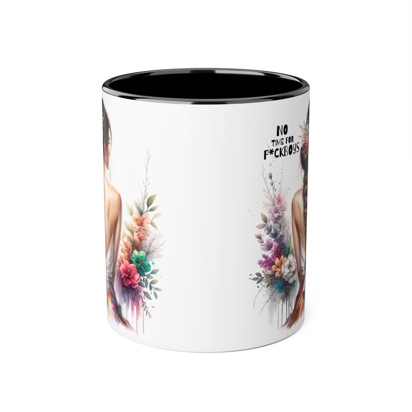 Funny Accent Mug - No Time For F*boys 11oz