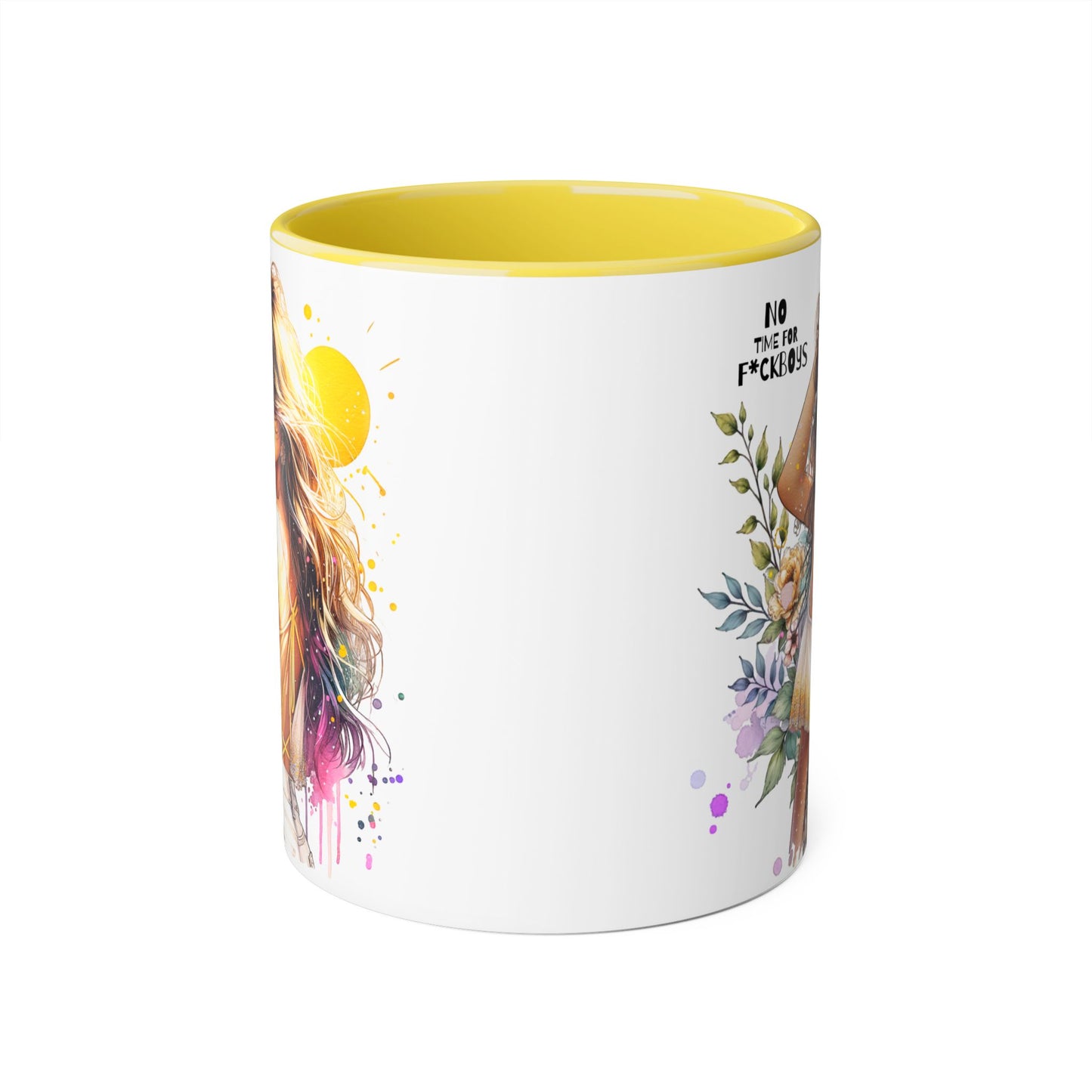 Funny Accent Mug - No Time For F*boys 11oz
