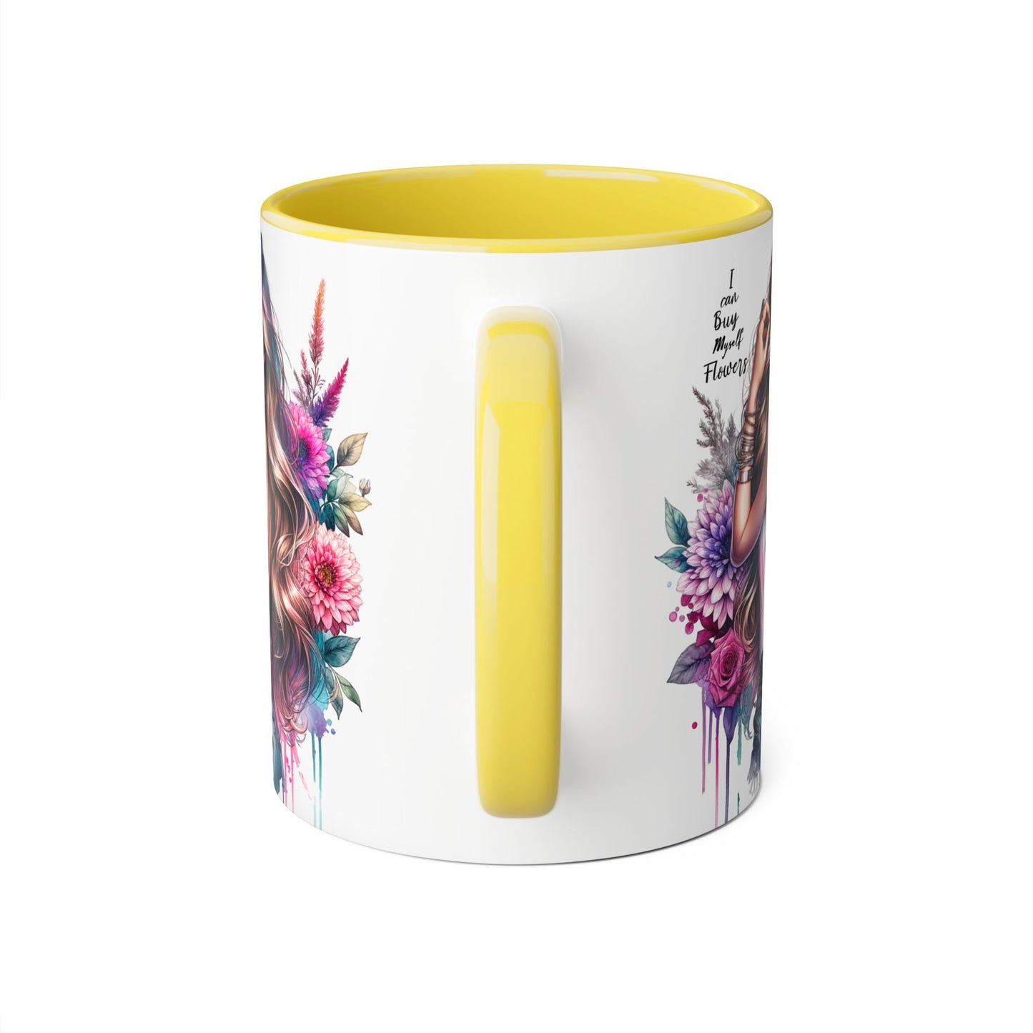 I Can Buy Myself Flowers Bohemian Flower Mug | I’m Busy Being Fabulous Coffee Cup, Floral Mug, Gift for Flower Lovers, Home Decor, Coffee Lover's Essential