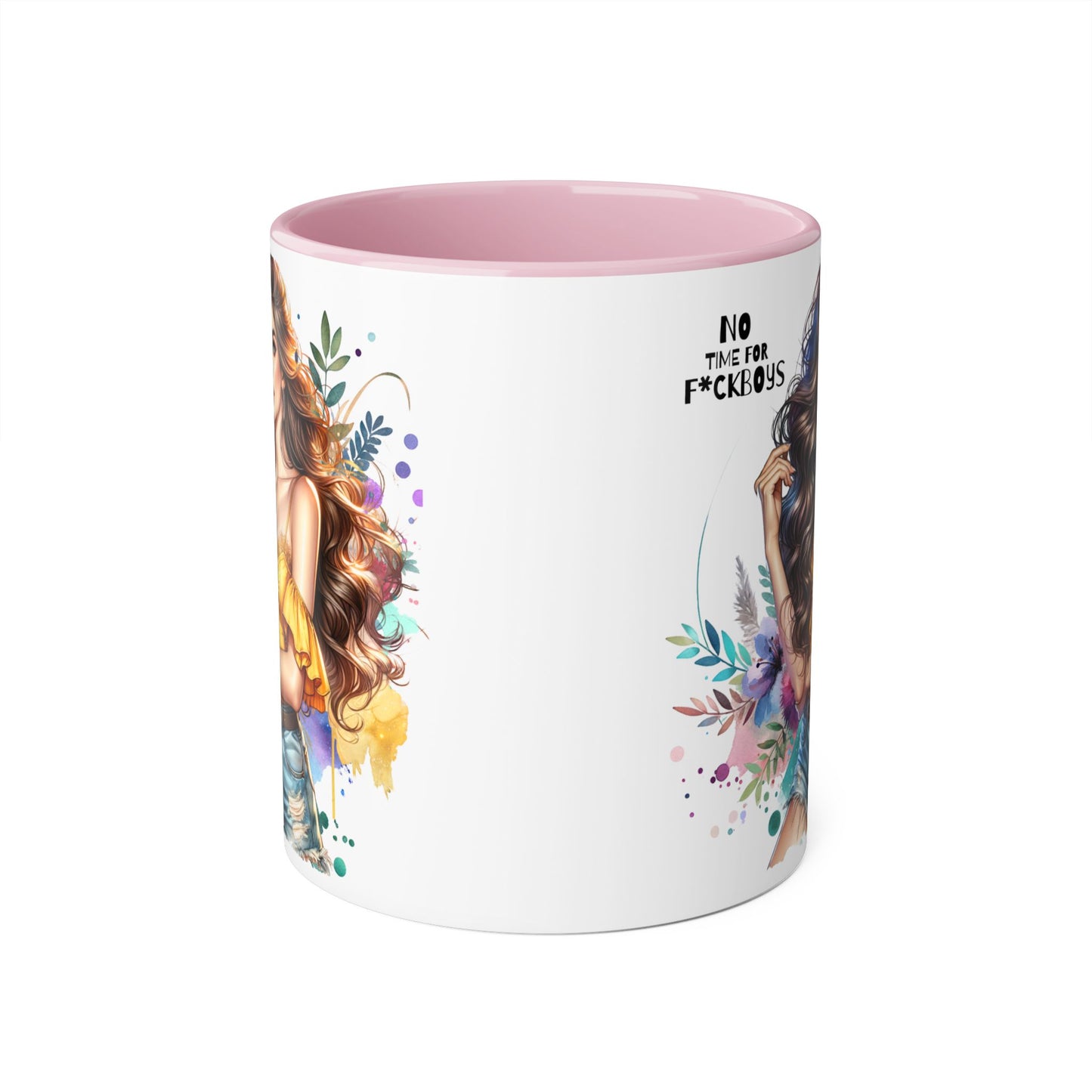 Funny Accent Mug - No Time For F*boys 11oz