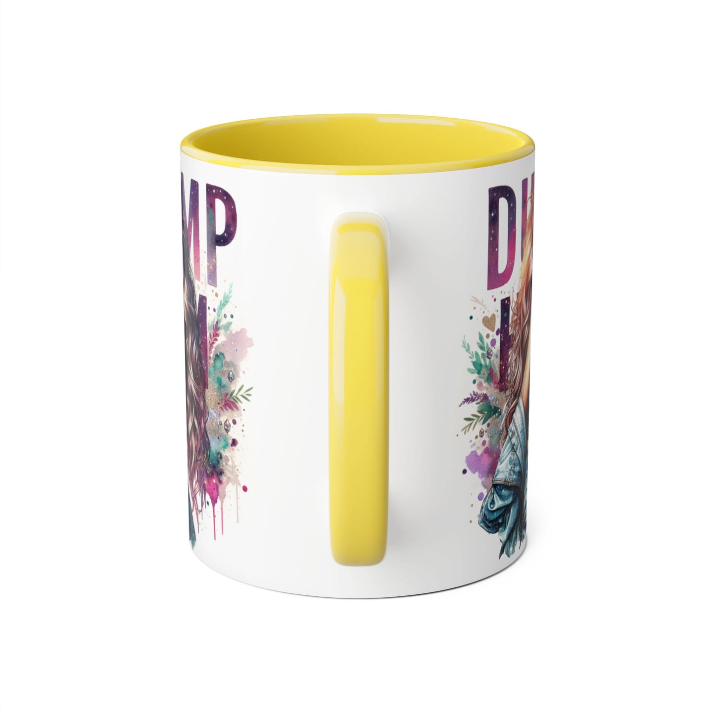 Dump Him Funny Accent Mug 11oz