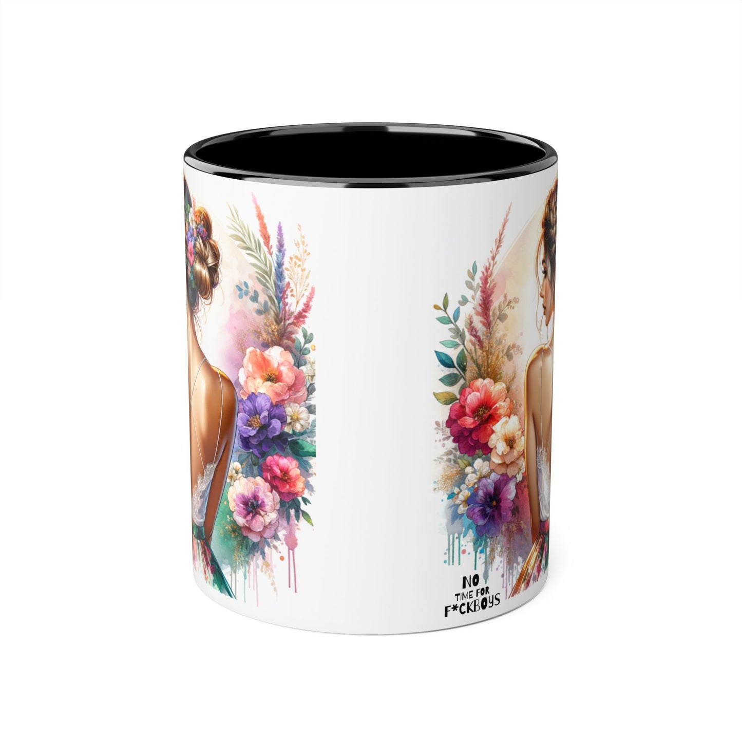 Funny Accent Mug - No Time For F*boys 11oz