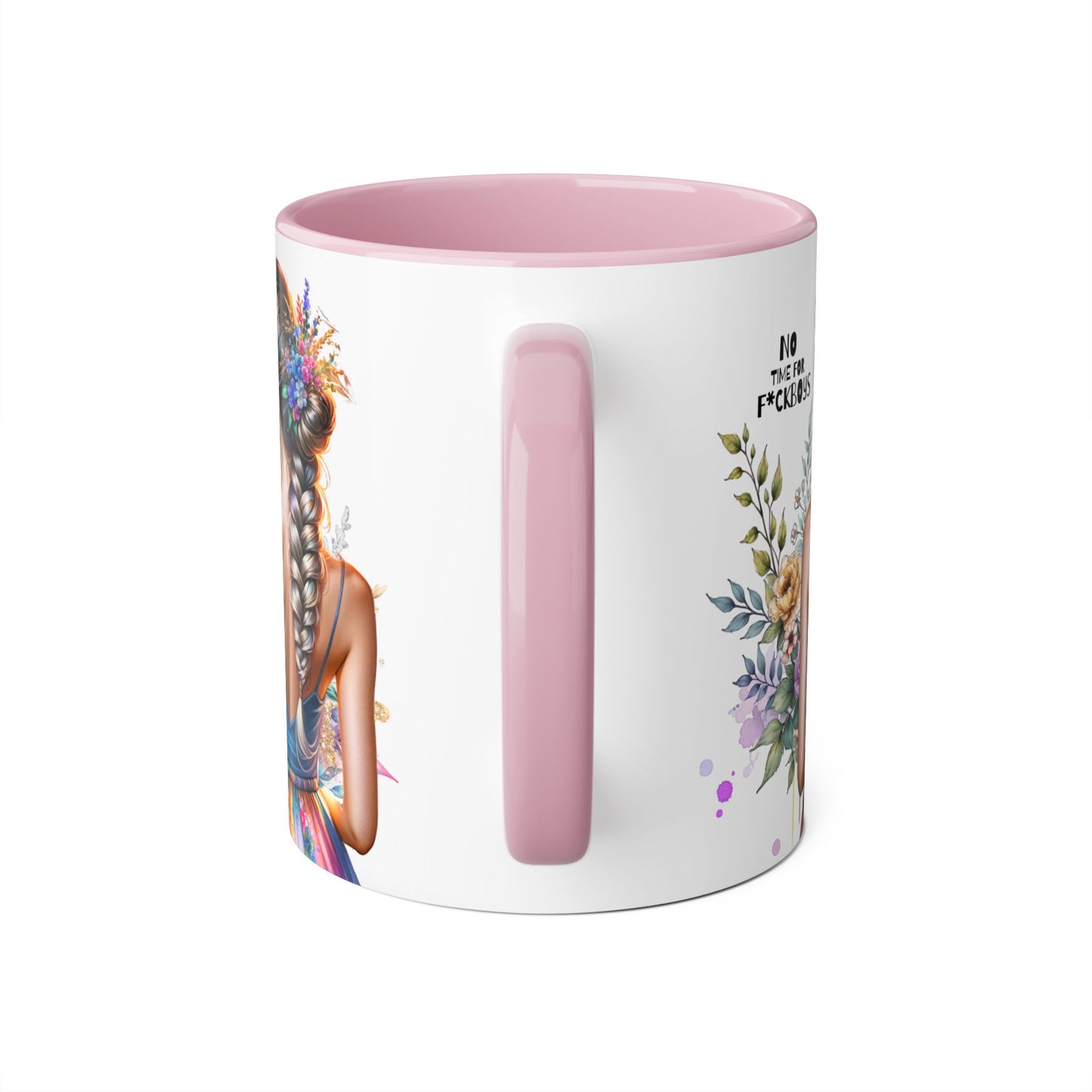 Funny Accent Mug - No Time For F*boys 11oz