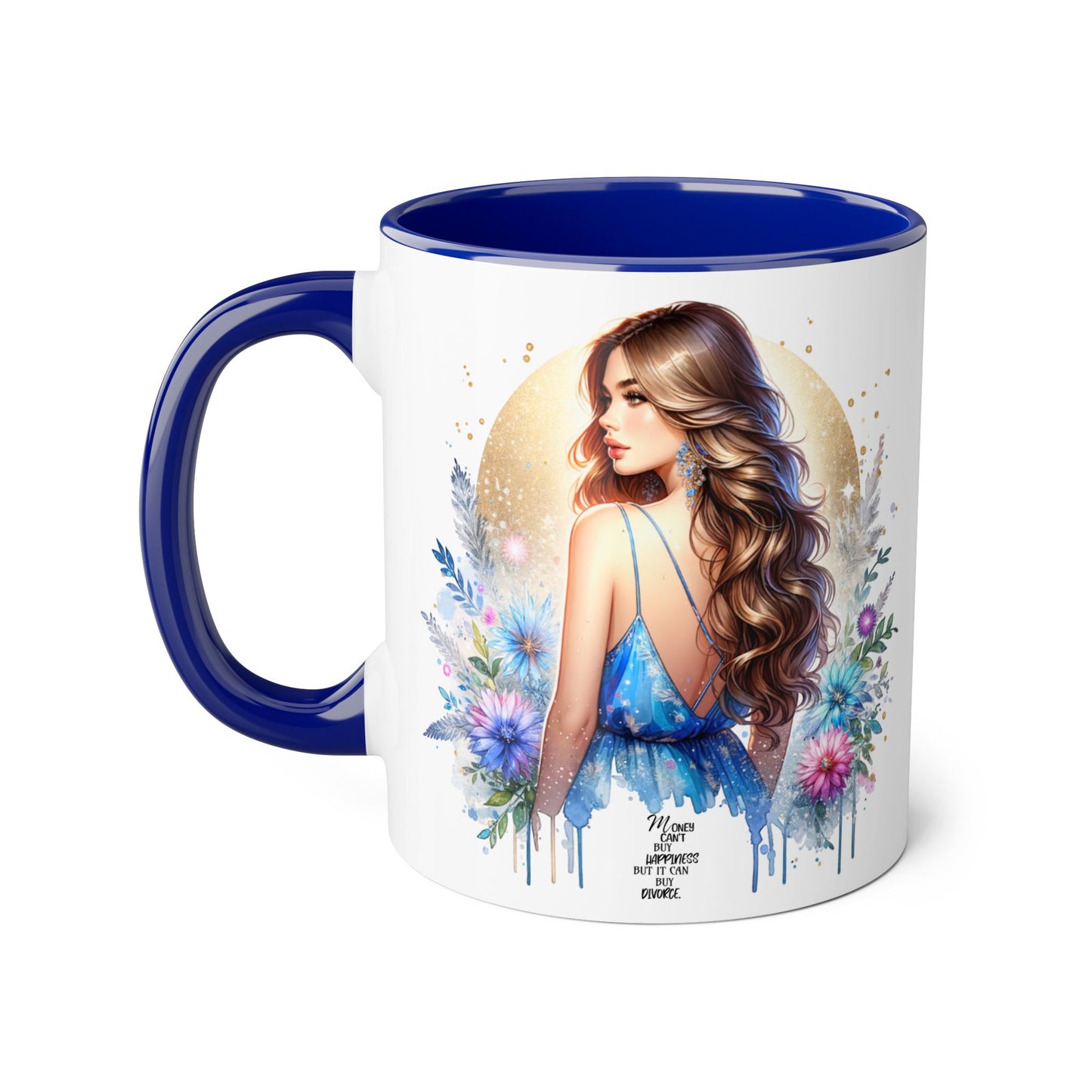 Mug - Money Can't Buy Happiness But It Can Buy Divorce Humoristic