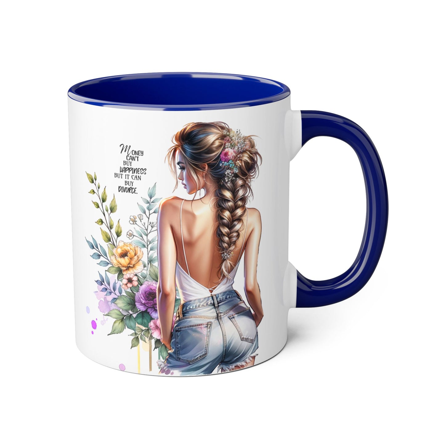 Mug - Money Can't Buy Happiness But It Can Buy Divorce Humoristic