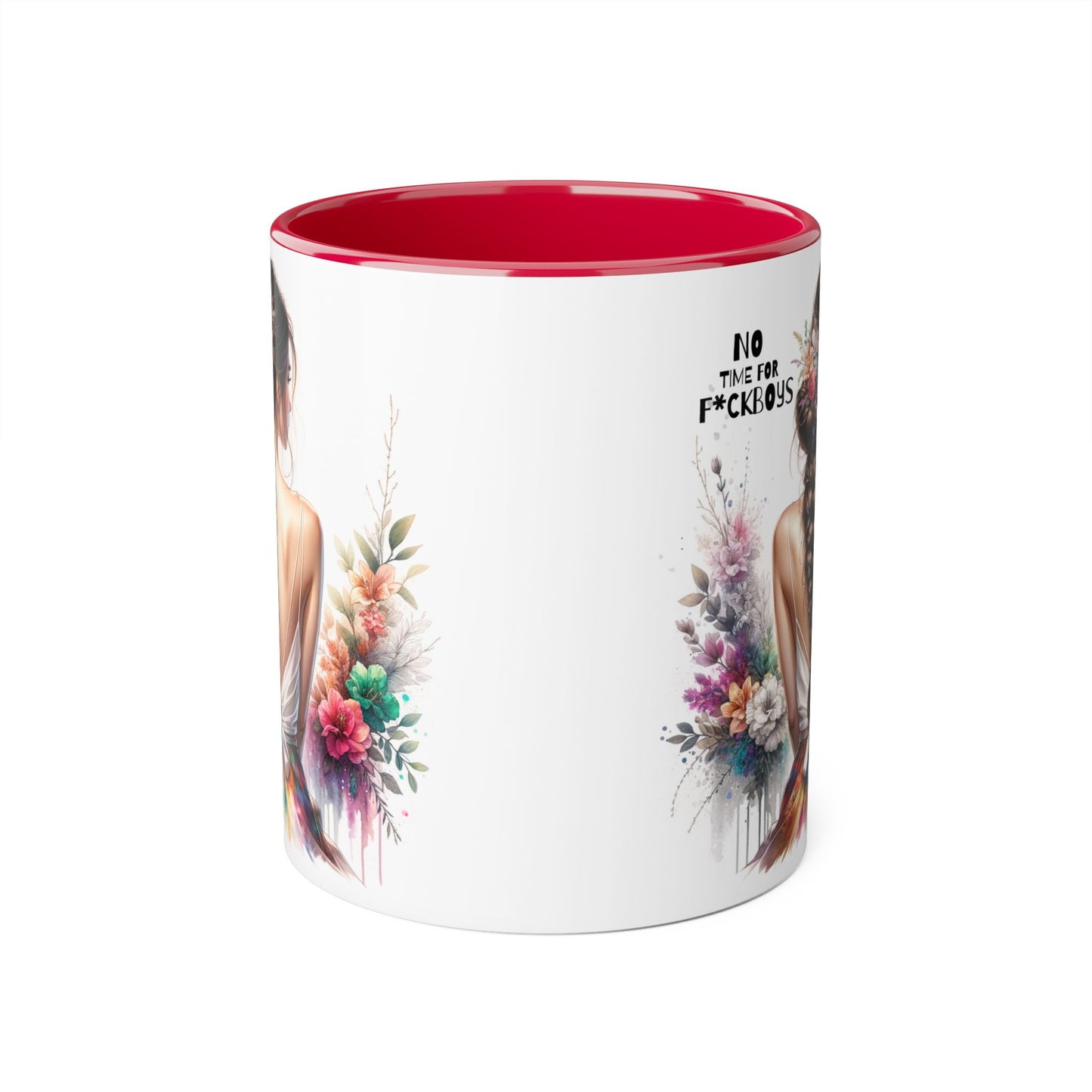 Funny Accent Mug - No Time For F*boys 11oz