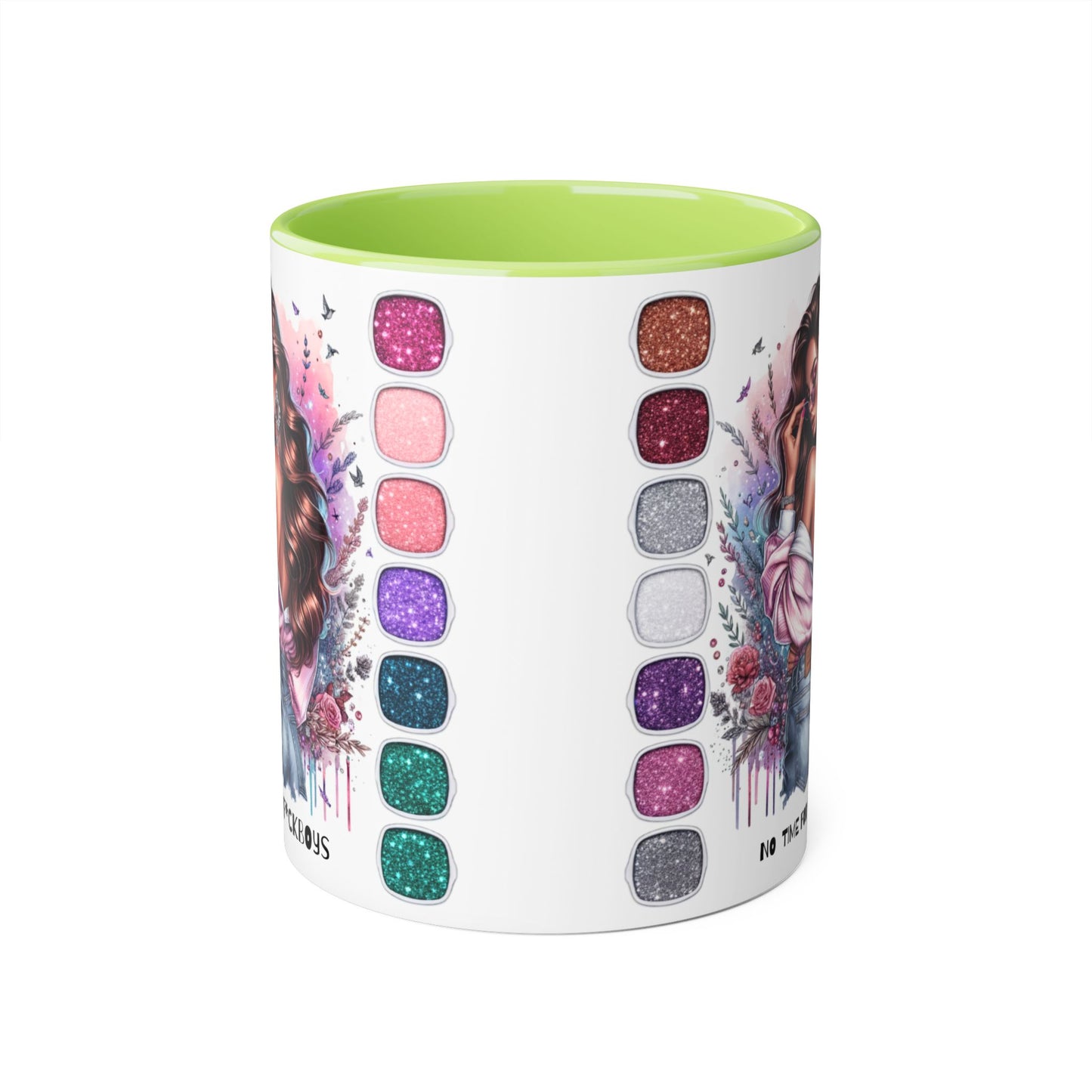Funny Accent Mug - No Time For F*boys 11oz