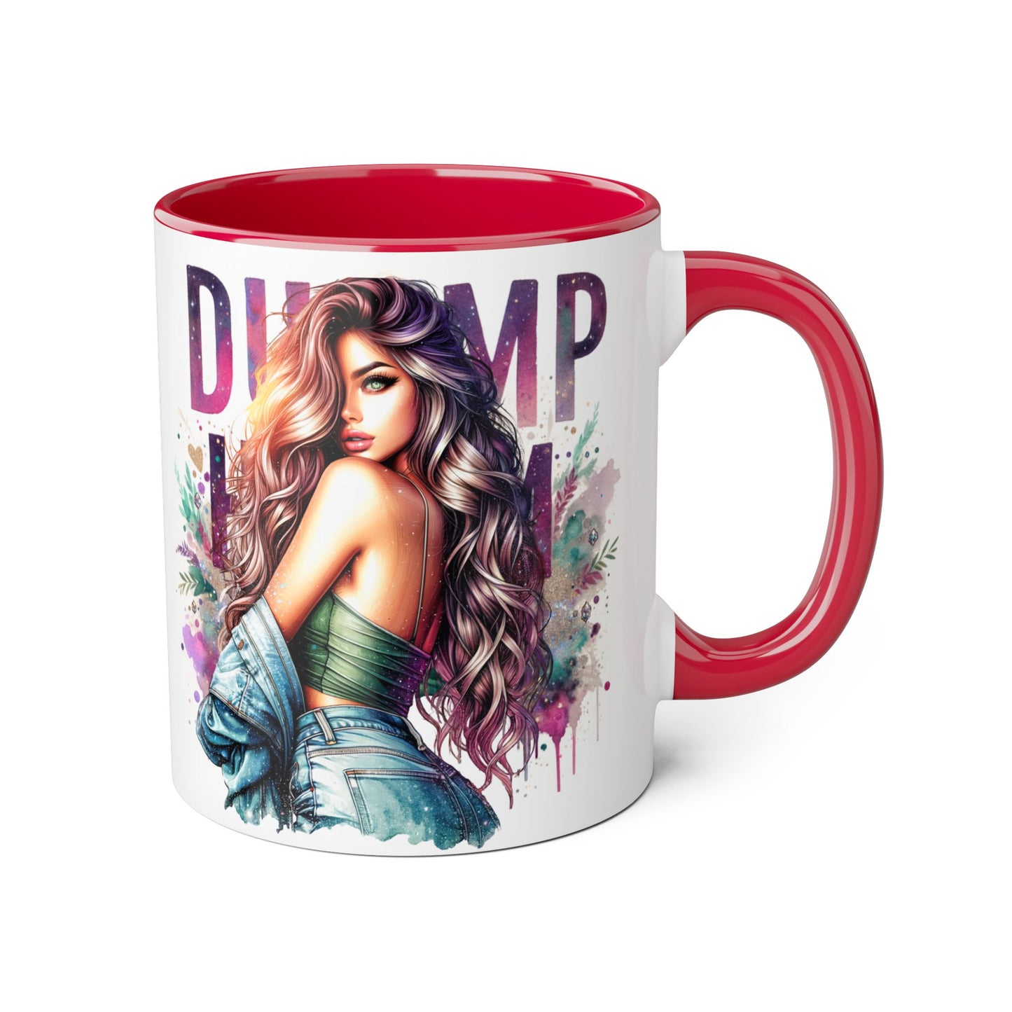 Dump Him Funny Accent Mug 11oz