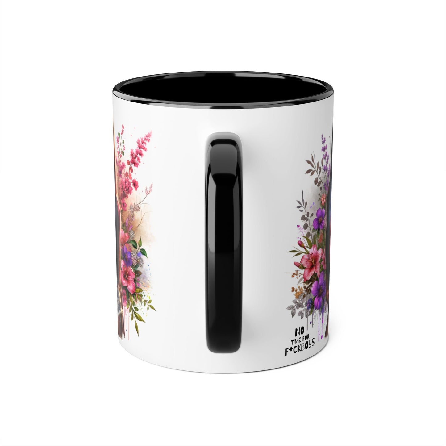 Funny Accent Mug - No Time For F*boys 11oz
