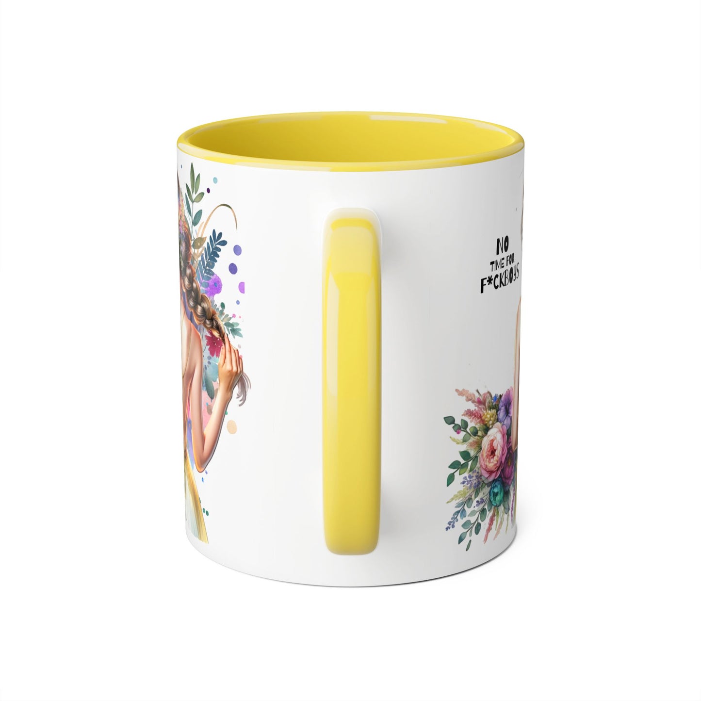 Funny Accent Mug - No Time For F*boys 11oz