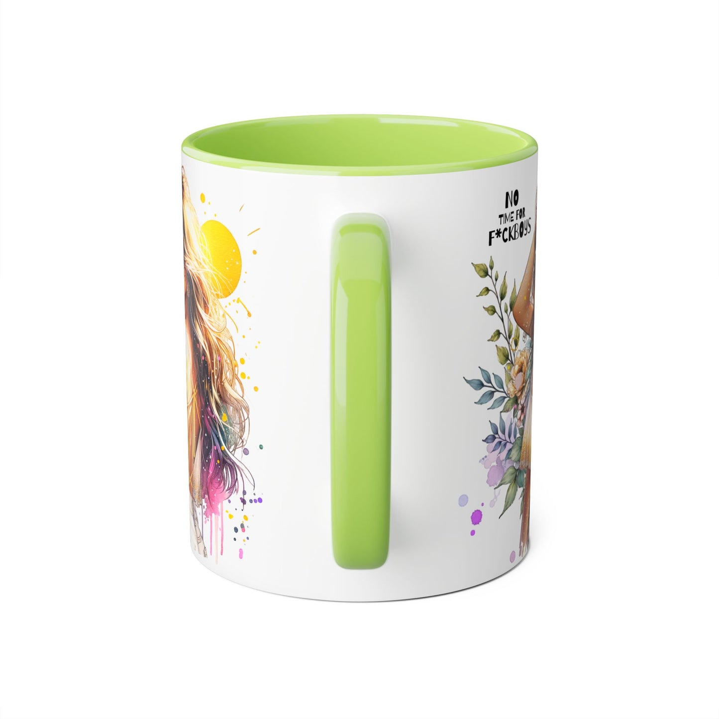 Funny Accent Mug - No Time For F*boys 11oz