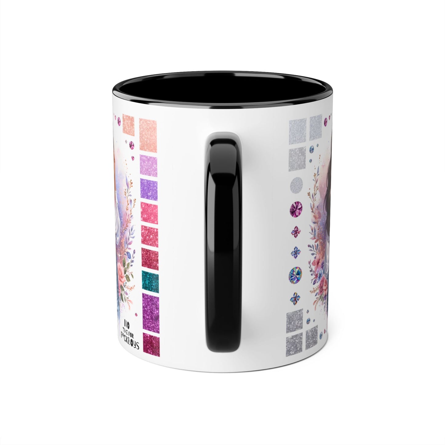 Funny Accent Mug - No Time For F*boys 11oz