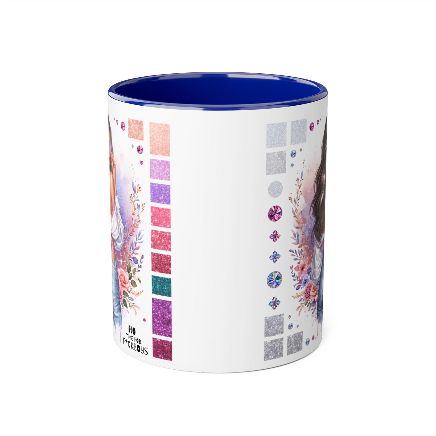 Funny Accent Mug - No Time For F*boys 11oz