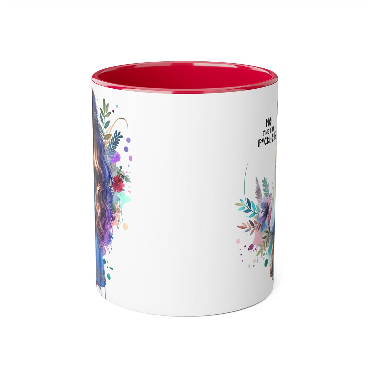 Funny Accent Mug - No Time For F*boys 11oz