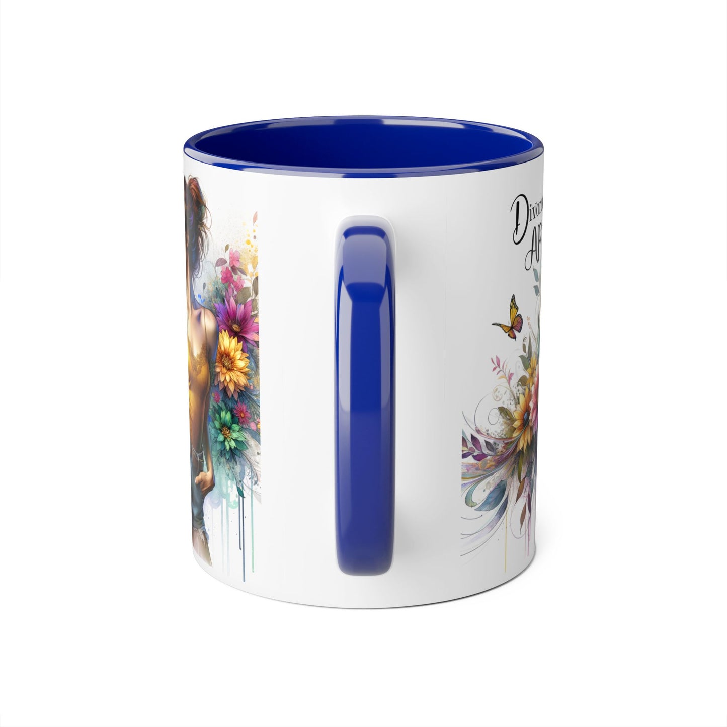 Divorced AF Accent Mug