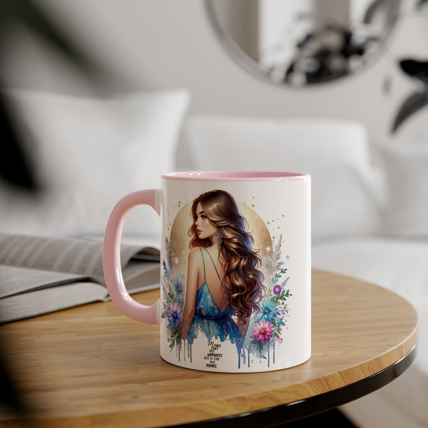 Mug - Money Can't Buy Happiness But It Can Buy Divorce Humoristic