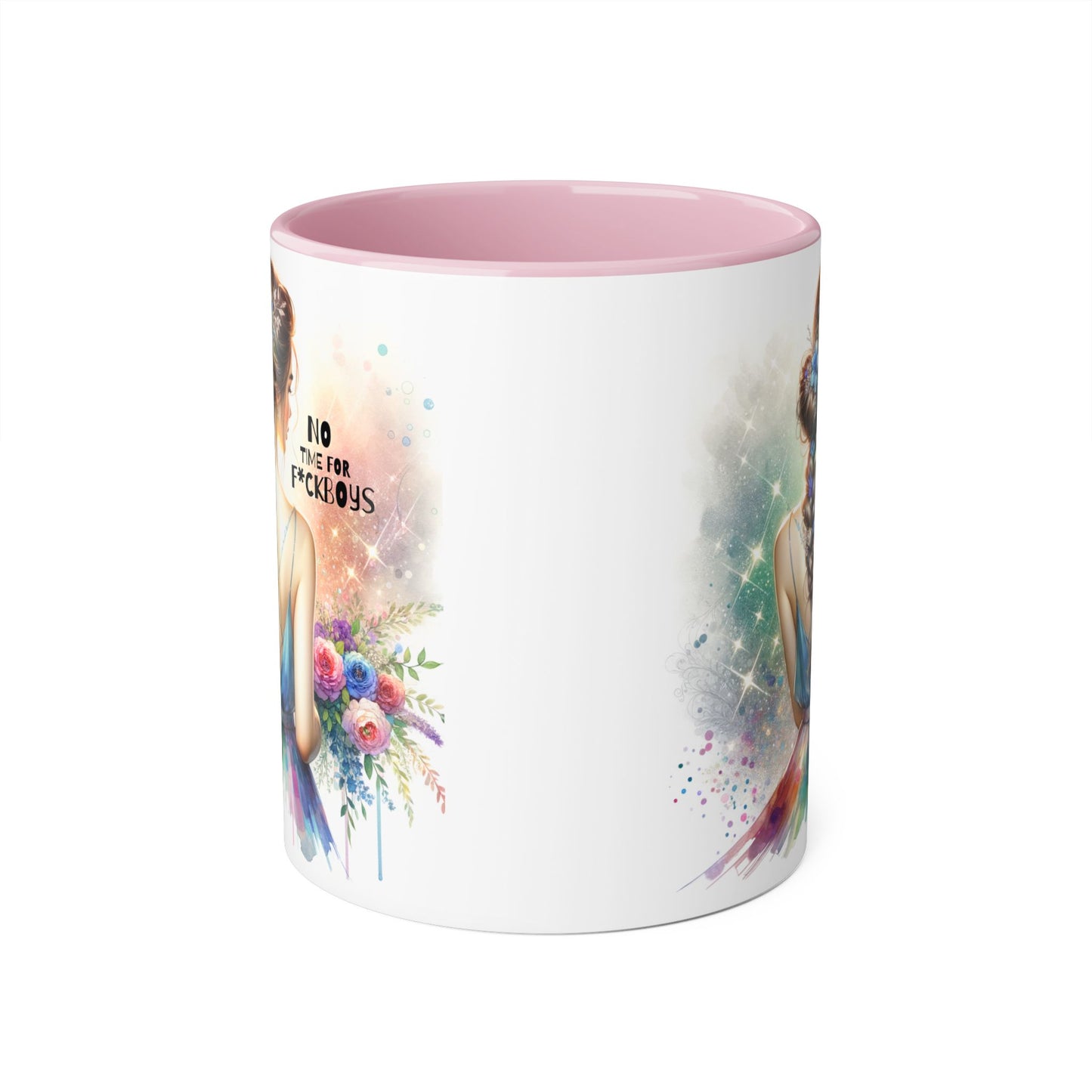 Funny Accent Mug - No Time For F*boys 11oz