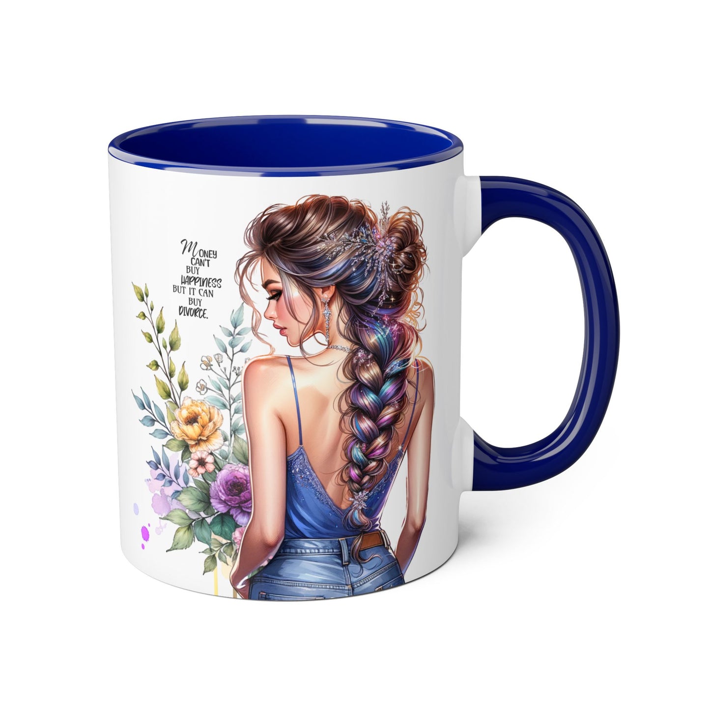 Mug - Money Can't Buy Happiness But It Can Buy Divorce Humoristic