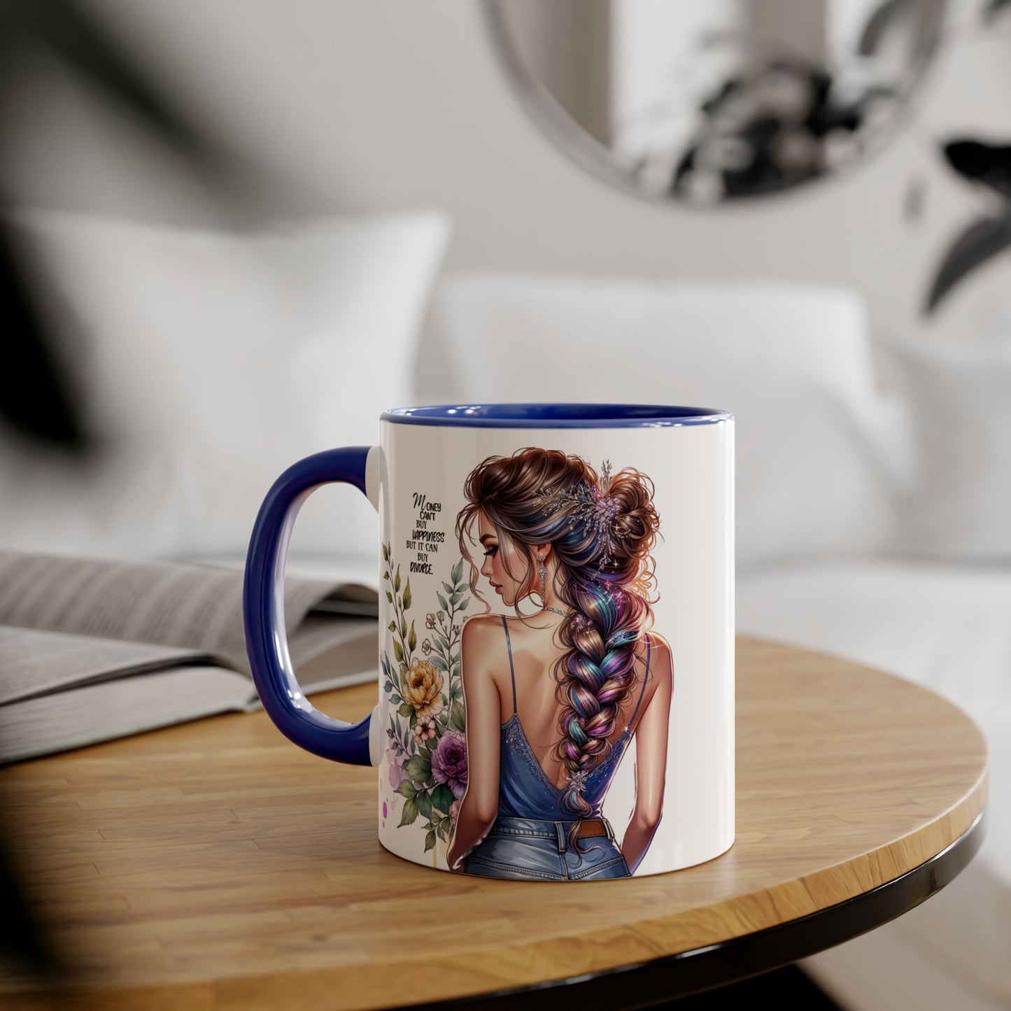 Mug - Money Can't Buy Happiness But It Can Buy Divorce Humoristic