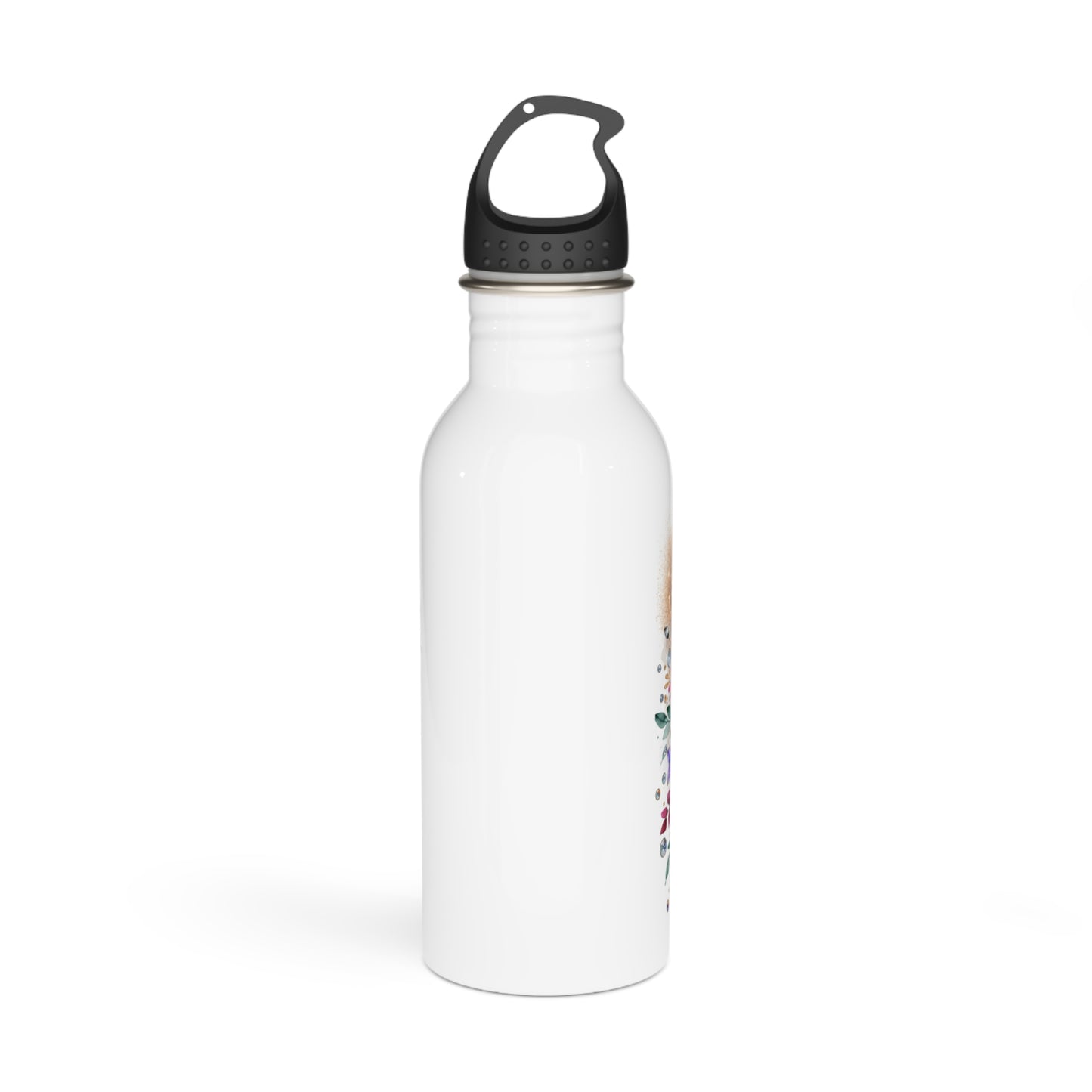 I'm Too Cute For My Ex Floral Goddess Stainless Steel Water Bottle | Eco-Friendly Drinkware, Travel Bottle, Gift for Her, Summer Essentials, Boho Style