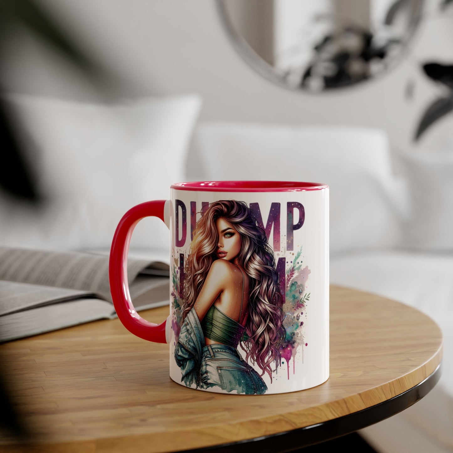 Dump Him Funny Accent Mug 11oz