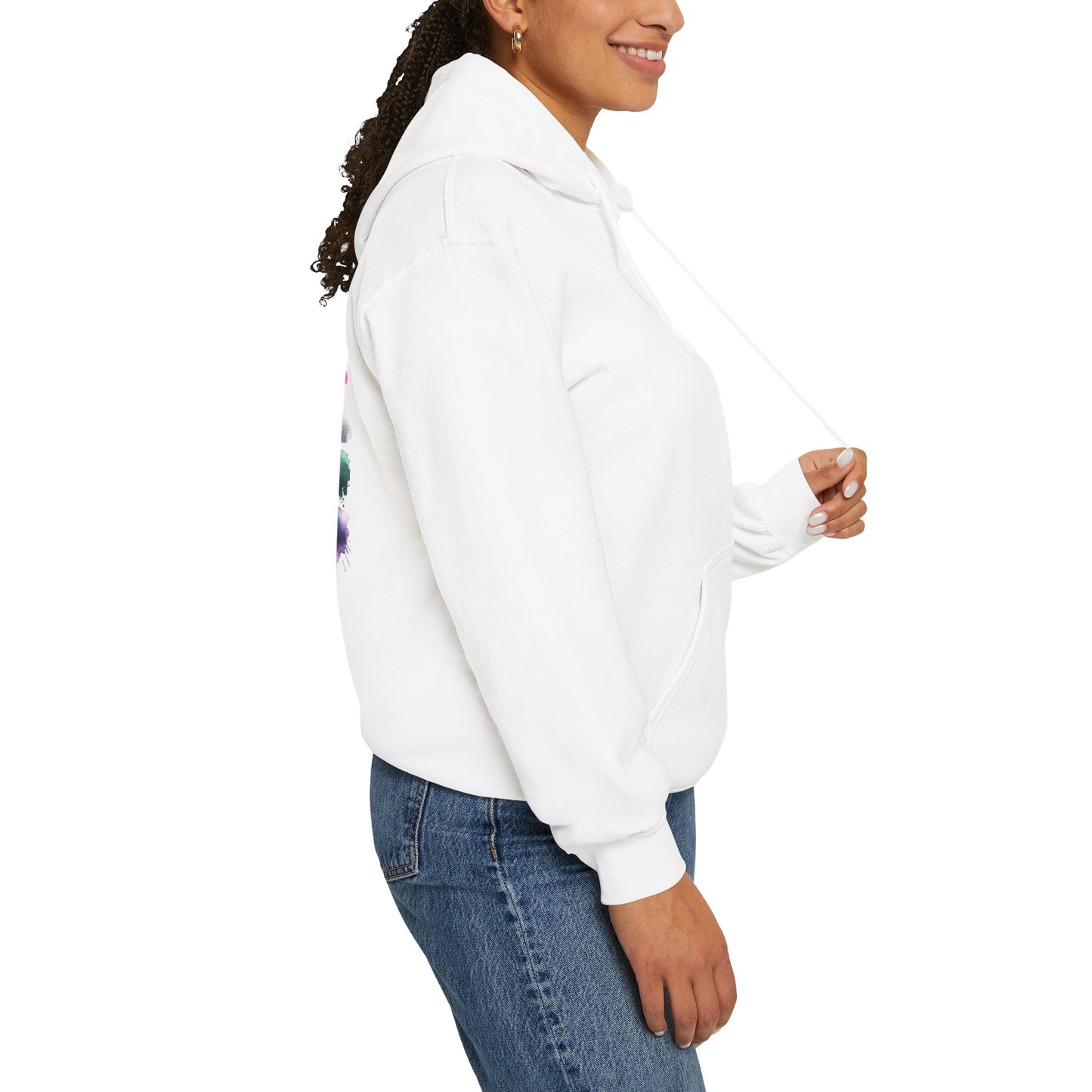 I Am My Own Happily Ever After Artistic Empowerment Hoodie | Unisex Heavy Blend™ Sweatshirt with Inspiring Design