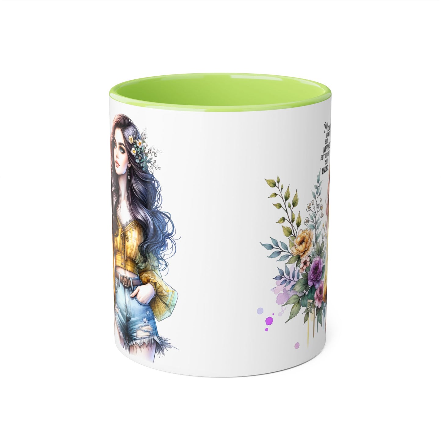Mug Money Can't Buy Happiness But It Can Buy Divorce Humoristic 11oz Accent Mug