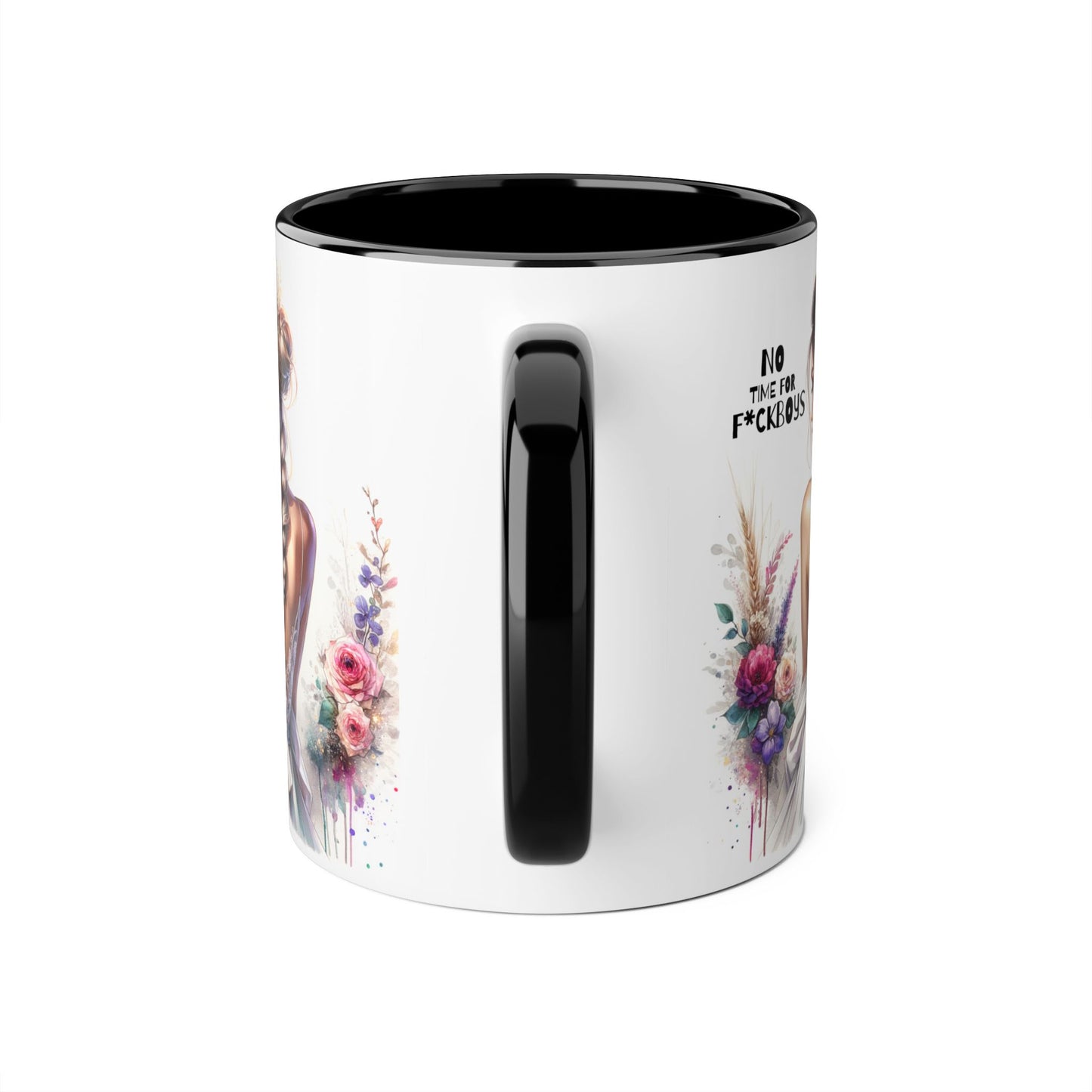 Funny Accent Mug - No Time For F*boys 11oz
