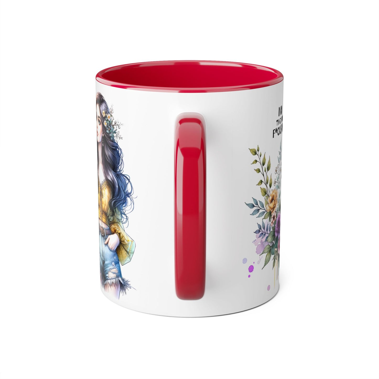 Funny Accent Mug - No Time For F*boys 11oz