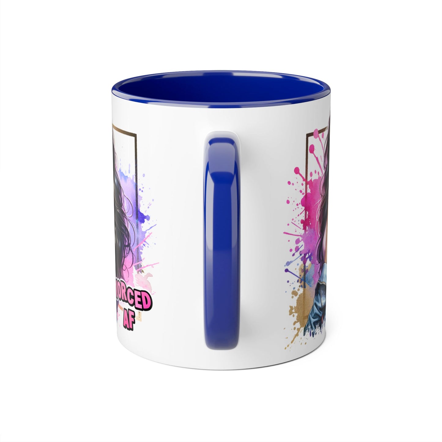 Mug - Divorced AF 11oz Accent Mug