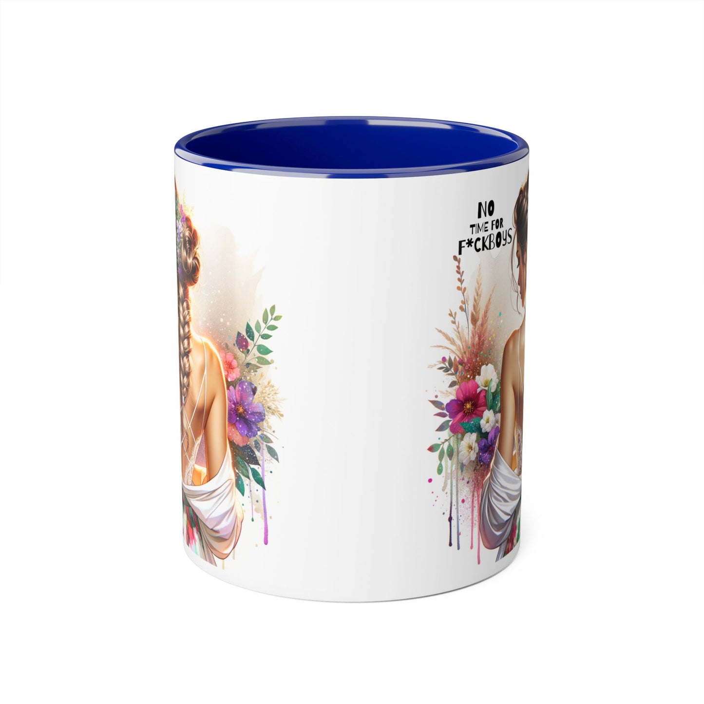 Funny Accent Mug - No Time For F*boys 11oz