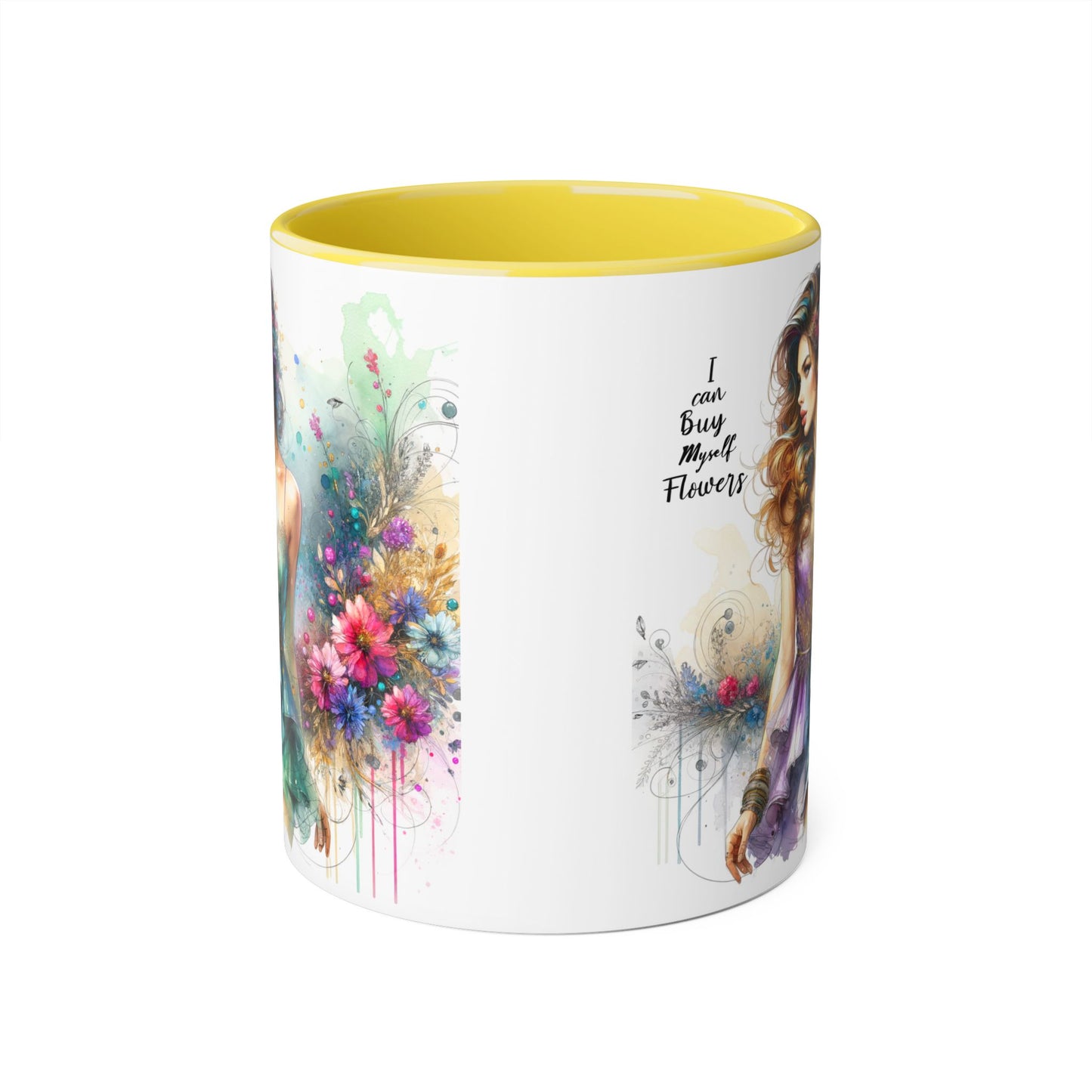 I Can Buy Myself Flowers Accent Mug