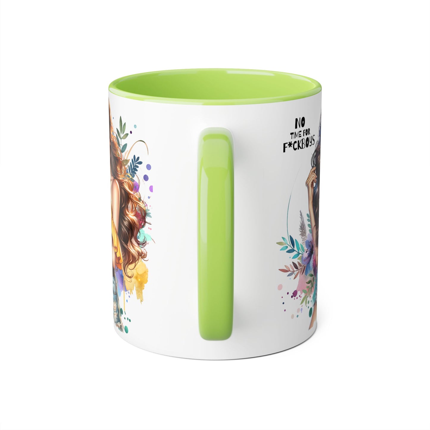 Funny Accent Mug - No Time For F*boys 11oz