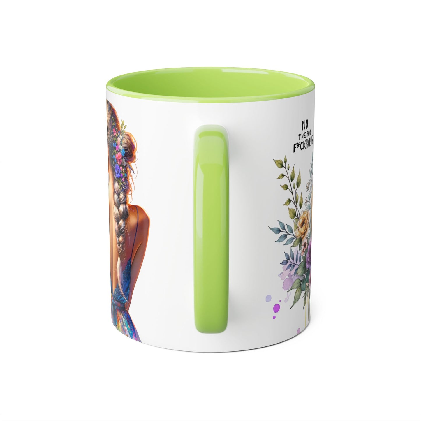 Funny Accent Mug - No Time For F*boys 11oz
