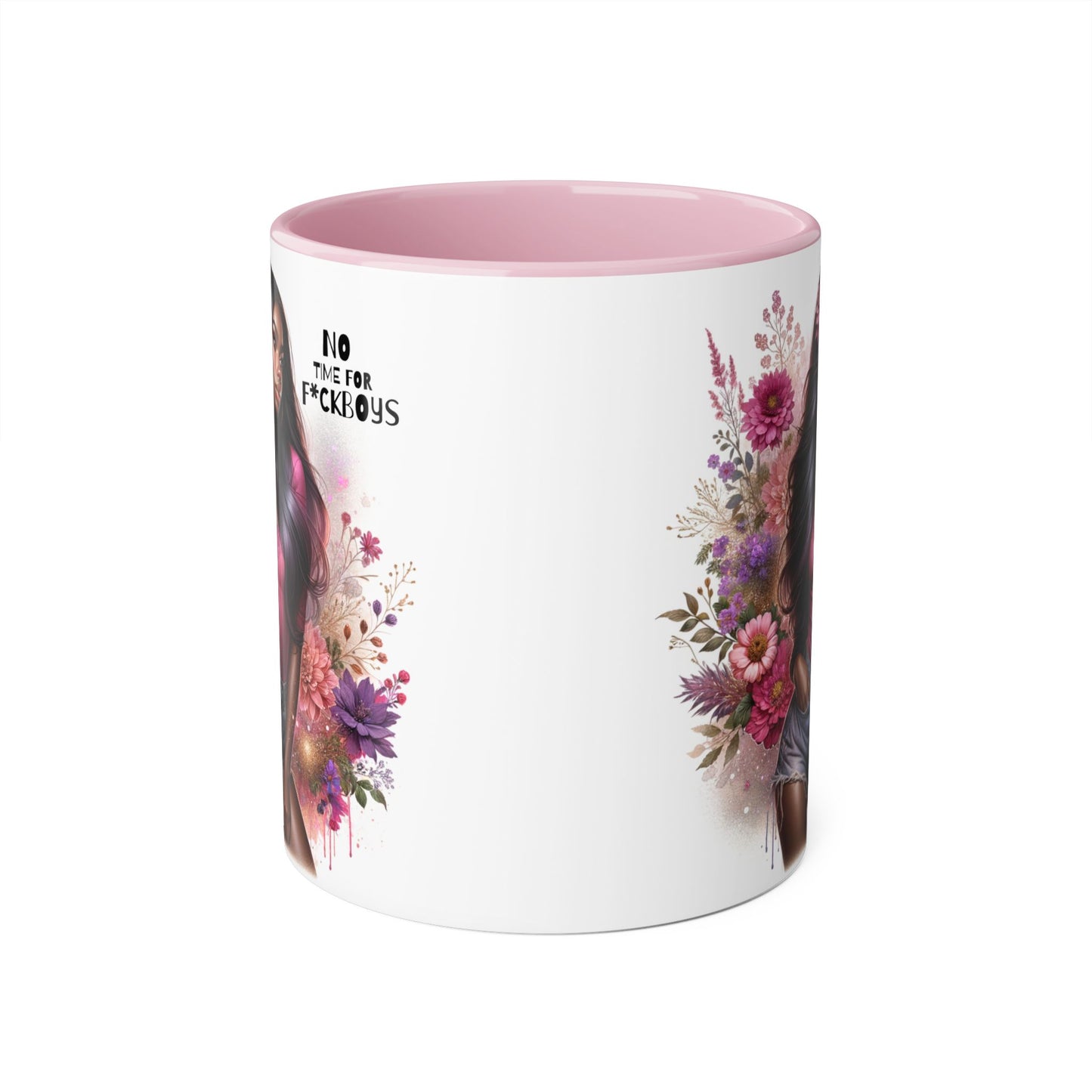 Funny Accent Mug - No Time For F*boys 11oz