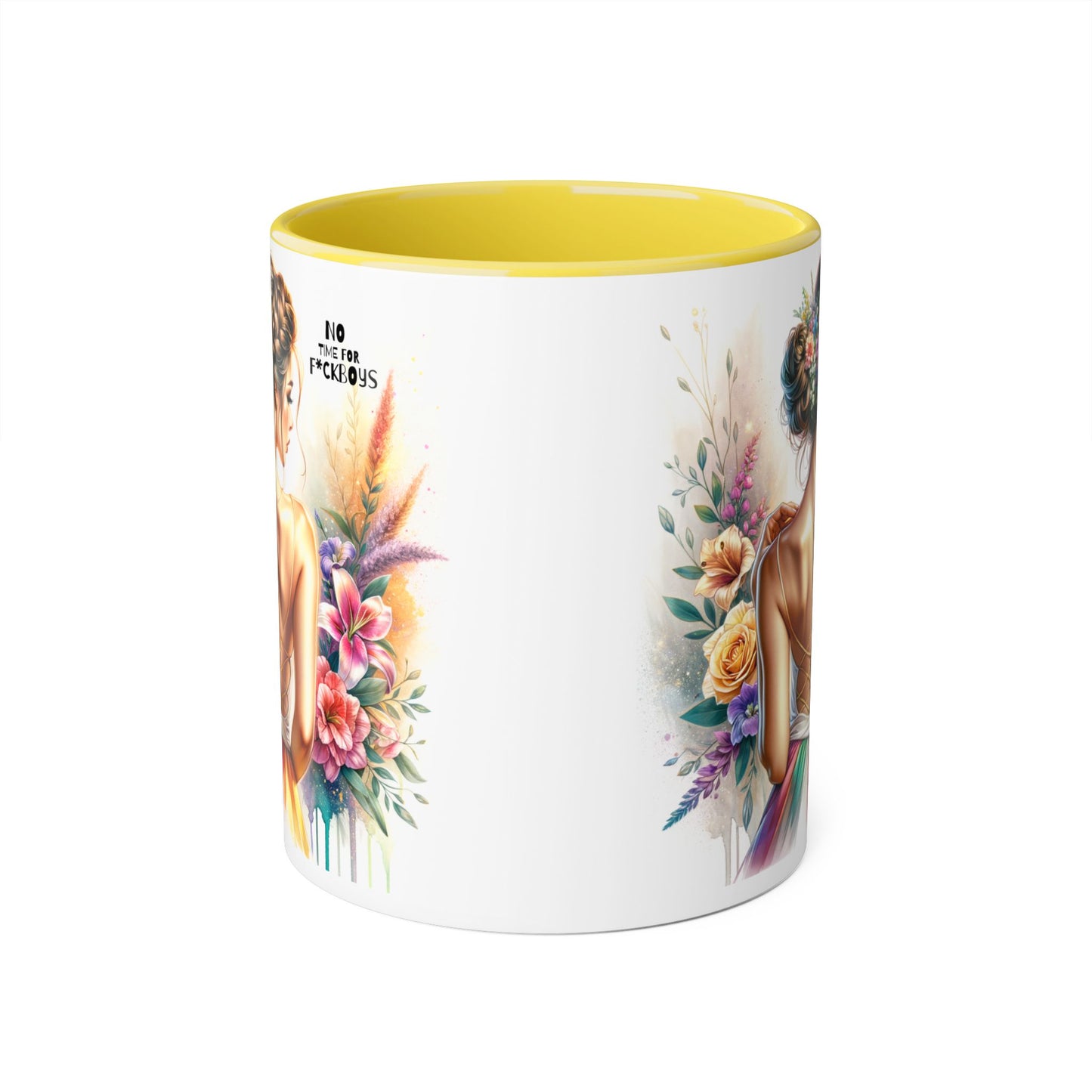 Funny Accent Mug - No Time For F*boys 11oz