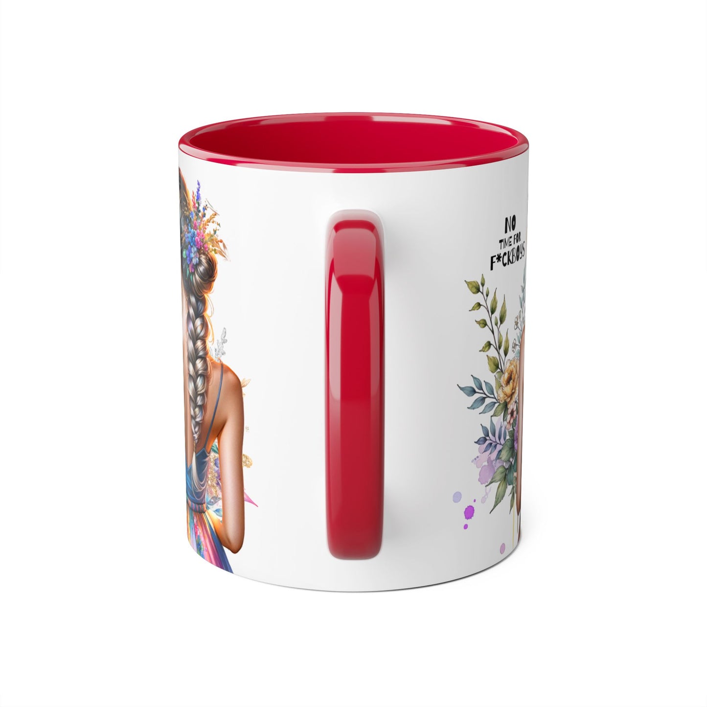 Funny Accent Mug - No Time For F*boys 11oz