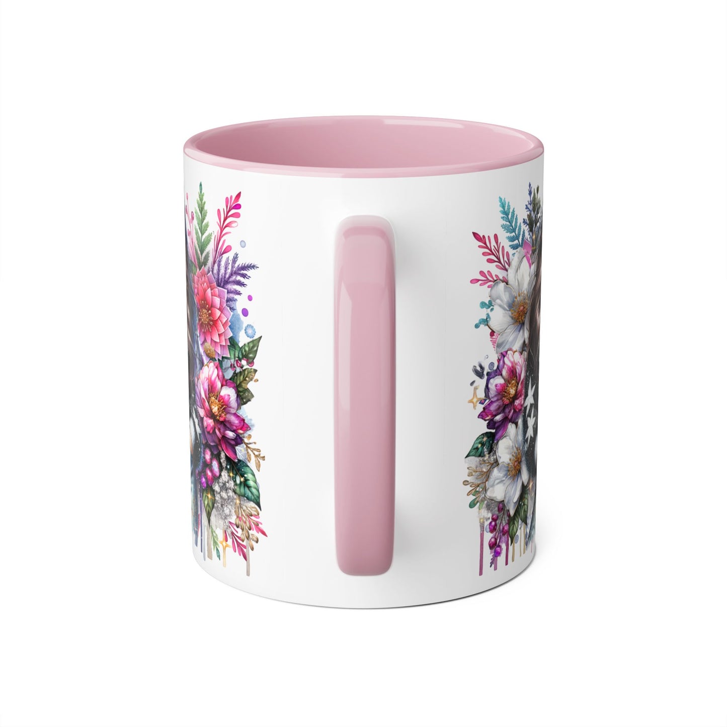 I Choose Me Beautiful Floral Accent Mug, Unique Coffee Cup Gift, Inspirational Drinkware, Thoughtful Present for Friends, Stylish Home Decor