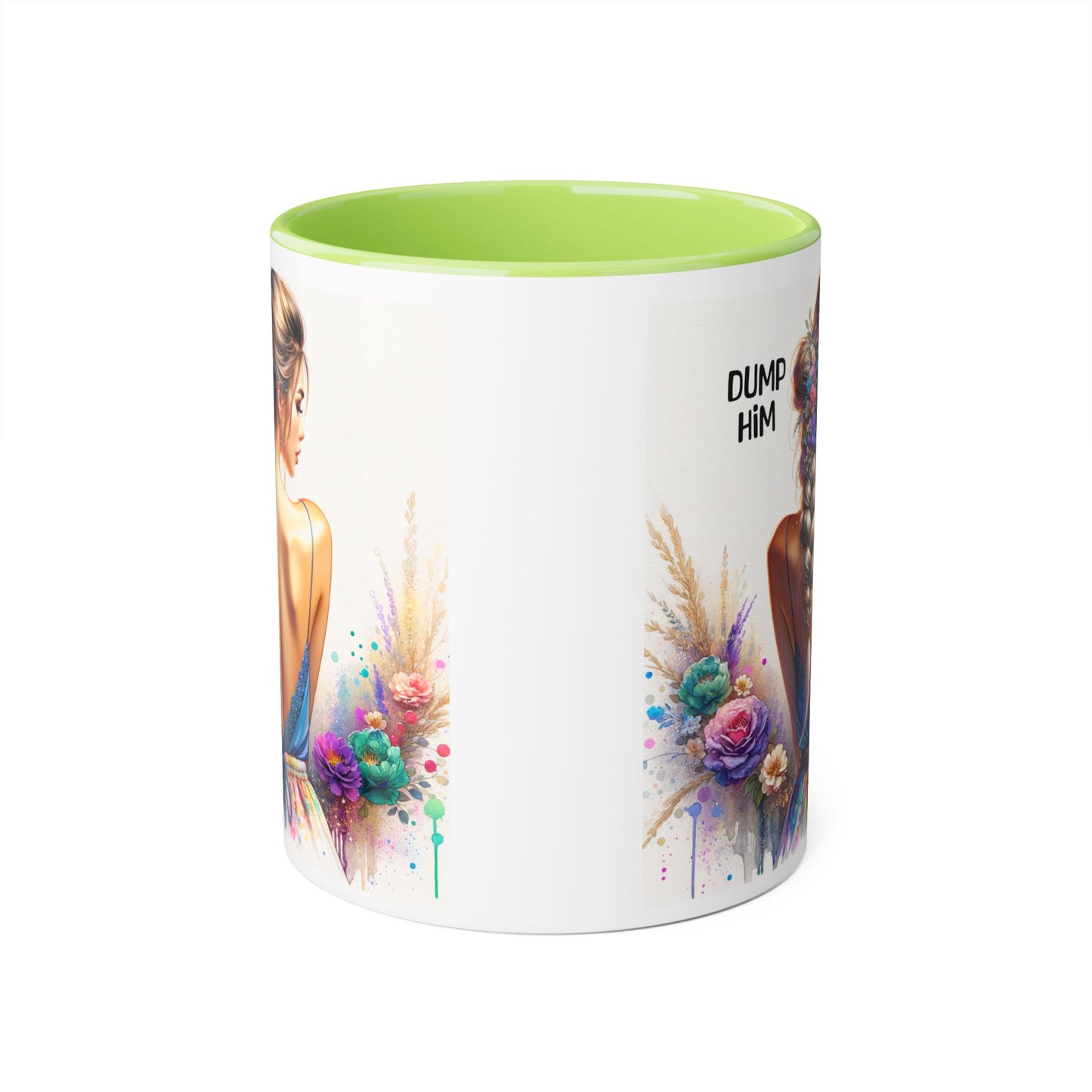 Dump Him Funny Accent Mug 11oz