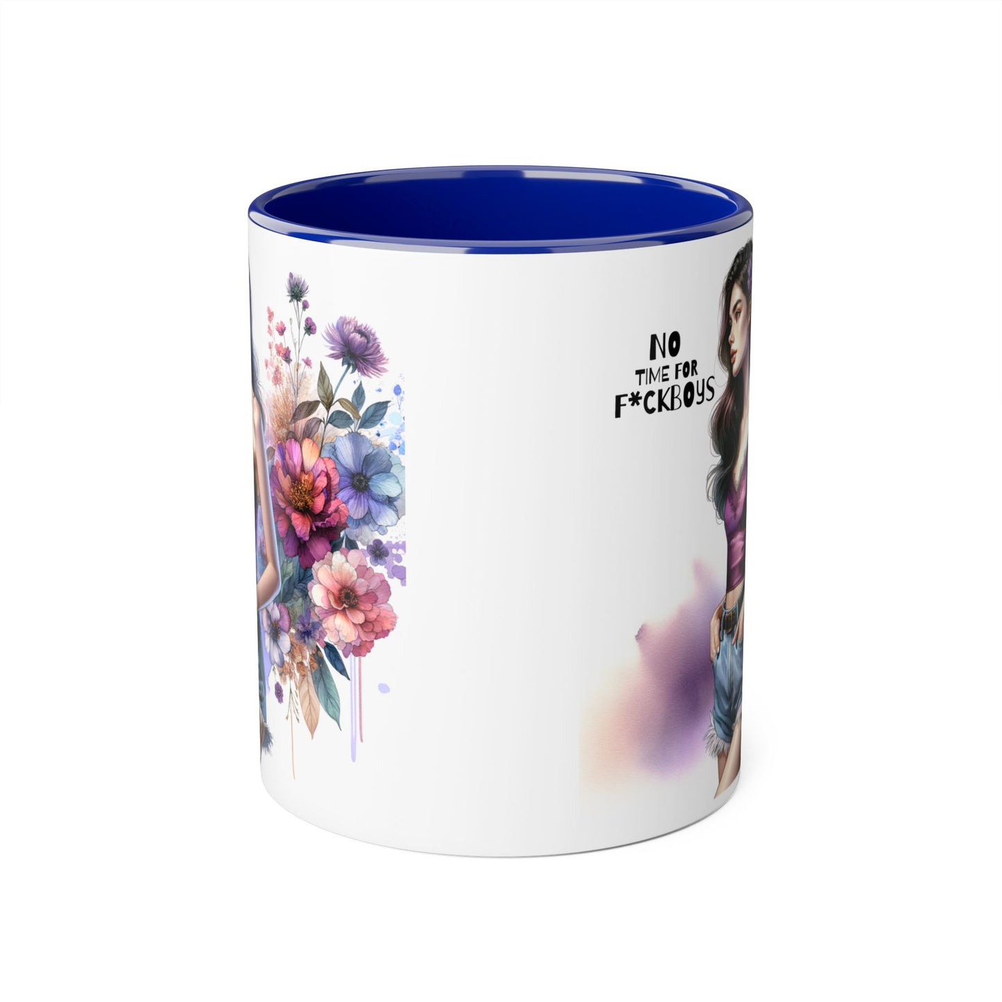 Funny Accent Mug - No Time For F*boys 11oz