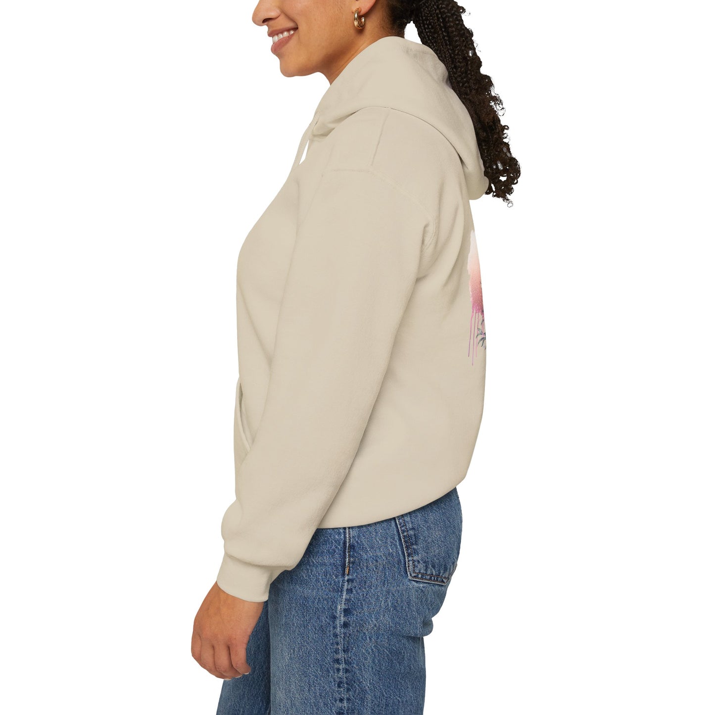 1-800-Boys-Lie Beautiful Floral Mermaid Hoodie - Unisex Heavy Blend™, Perfect for Cozy Days, Gifts, Beach Lovers, Everyday Wear