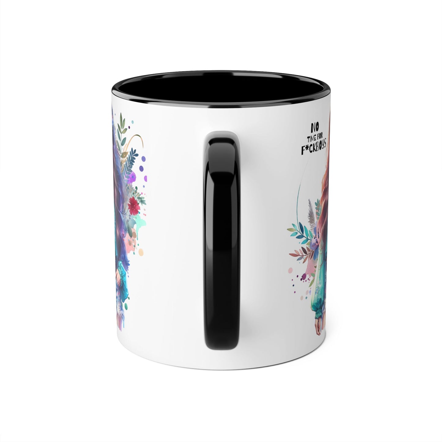 Funny Accent Mug - No Time For F*boys 11oz