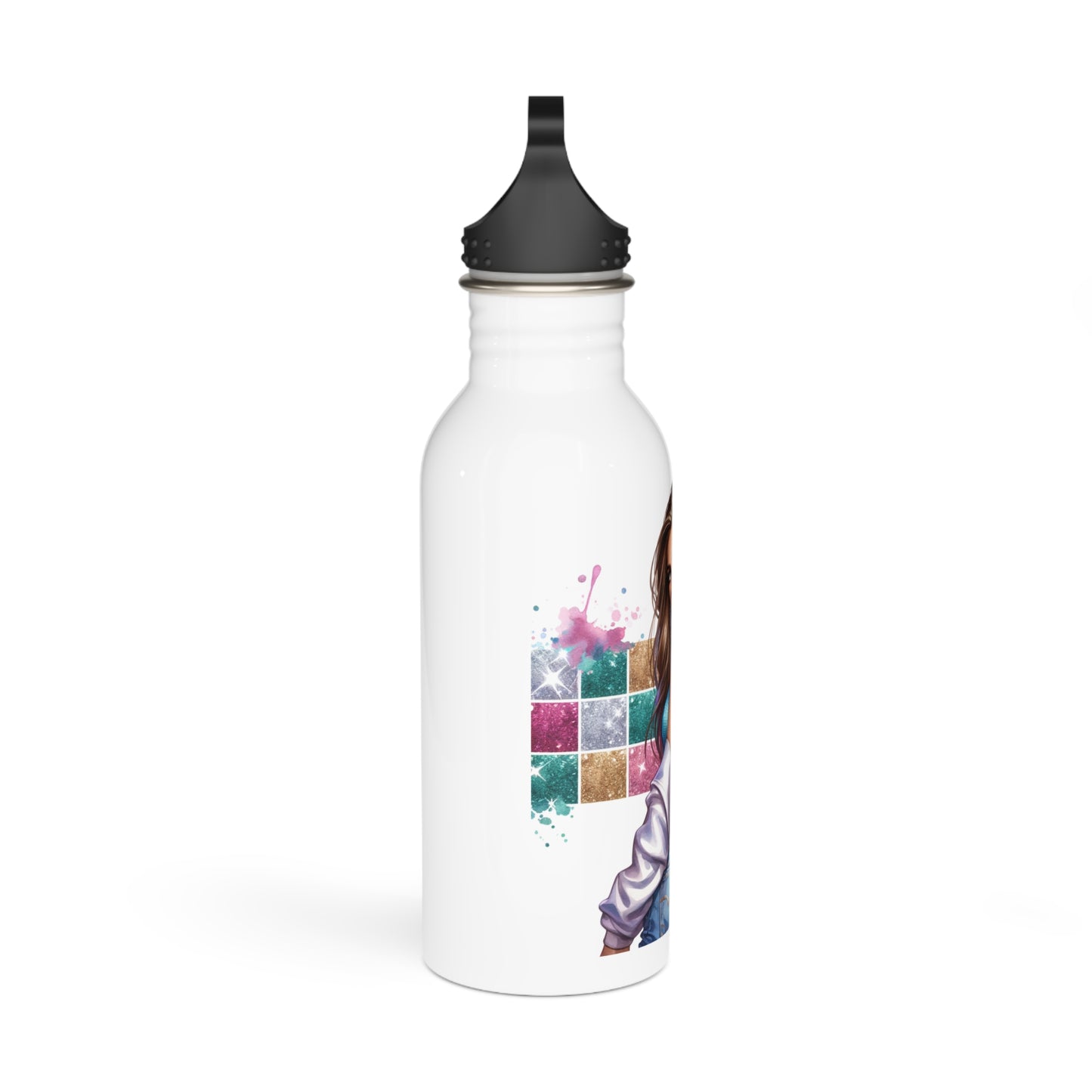 Thank U, Next Stylish Stainless Steel Water Bottle with Fashionista Design, Eco-Friendly Drinkware, Gift for Her, Personalized Hydration, Gym Essential