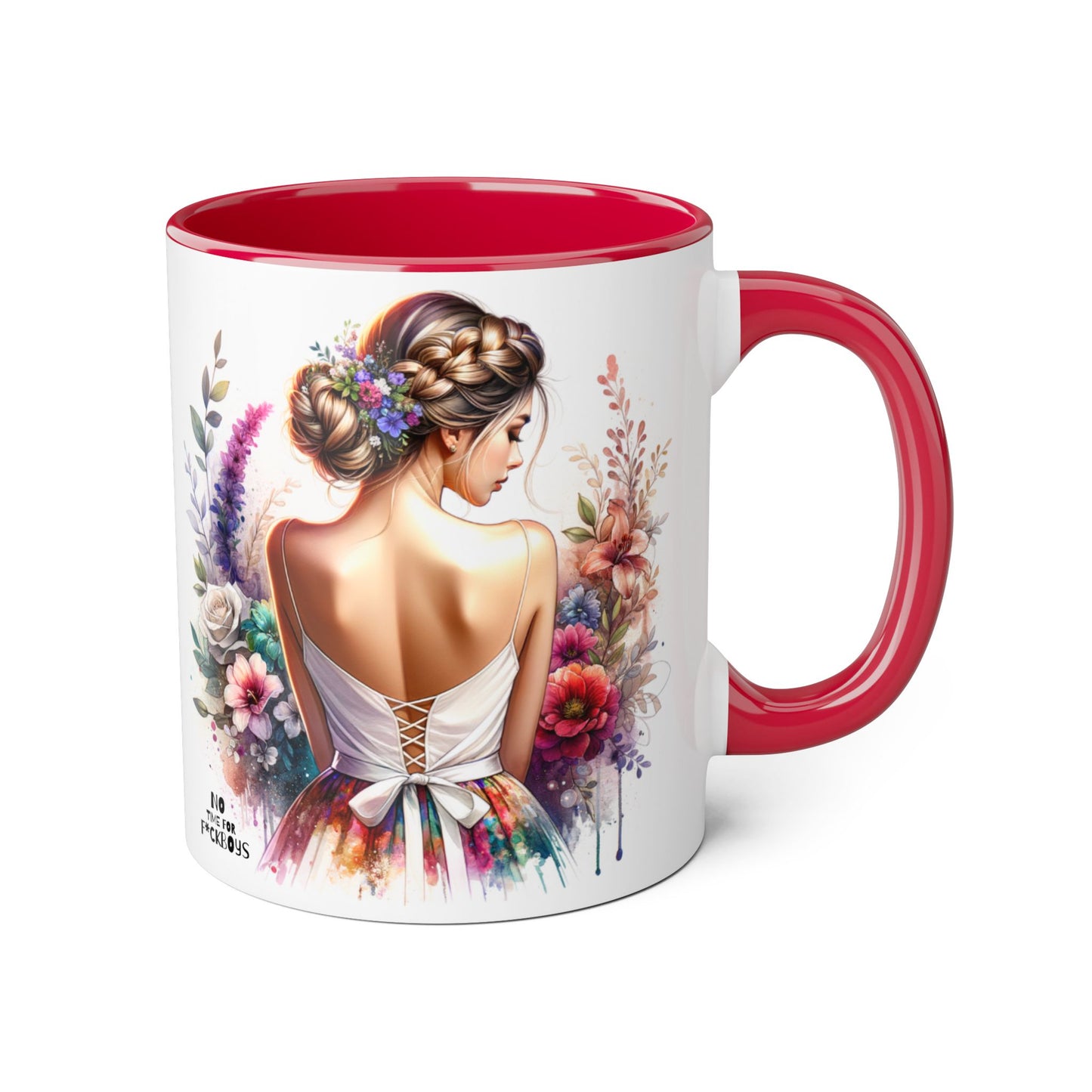 Funny Accent Mug - No Time For F*boys 11oz