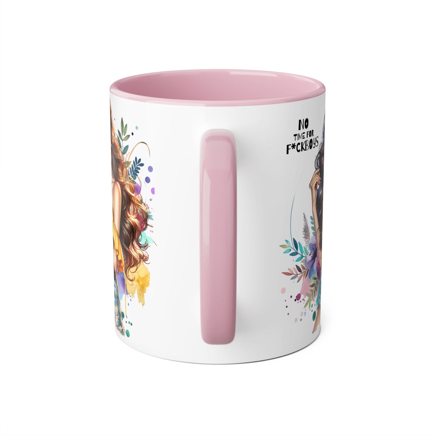Funny Accent Mug - No Time For F*boys 11oz